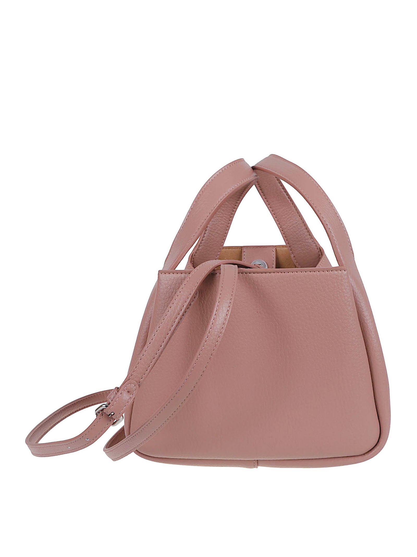 Triangular-Shaped Pebbled Texture Bag