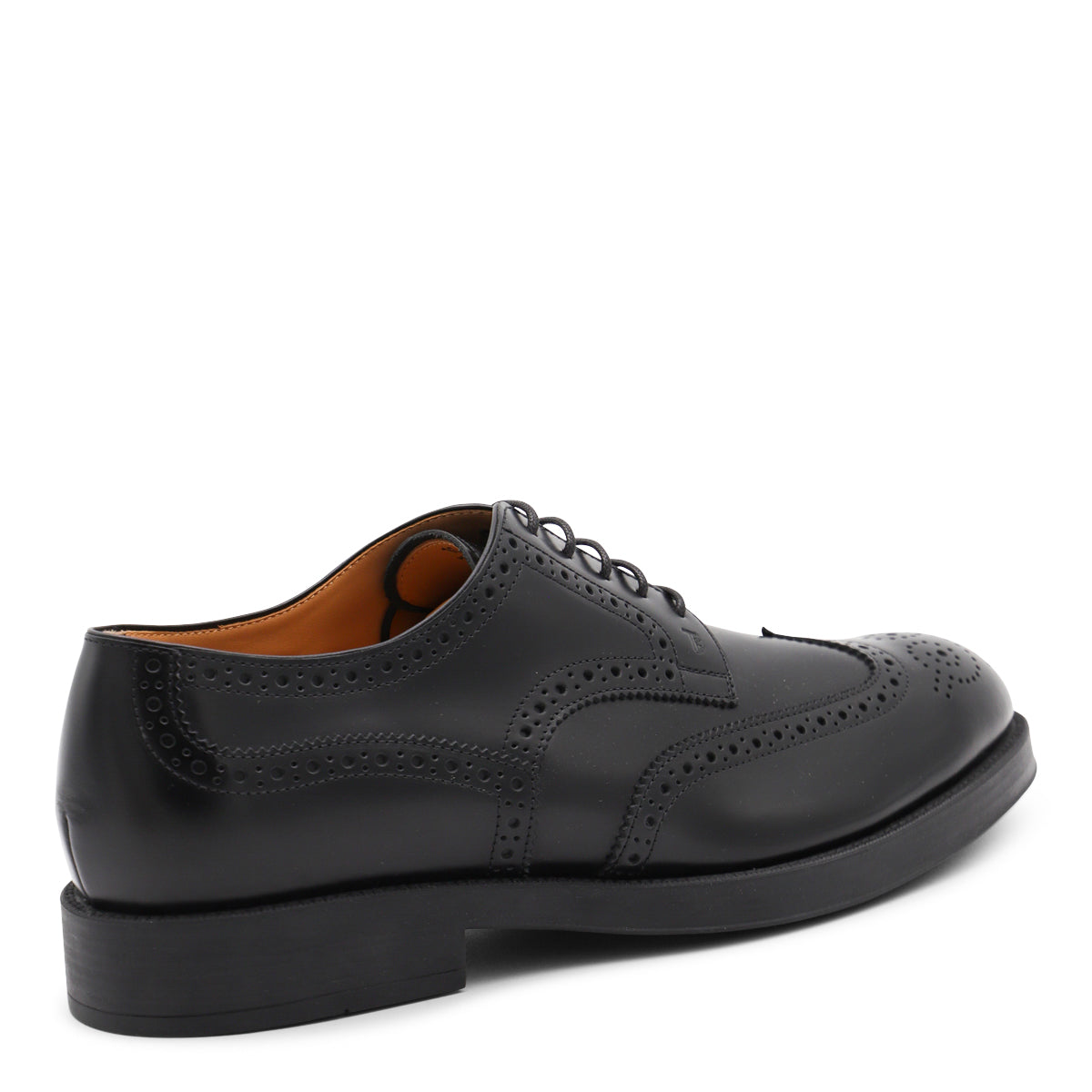 Black Leather Lace Up Shoes
