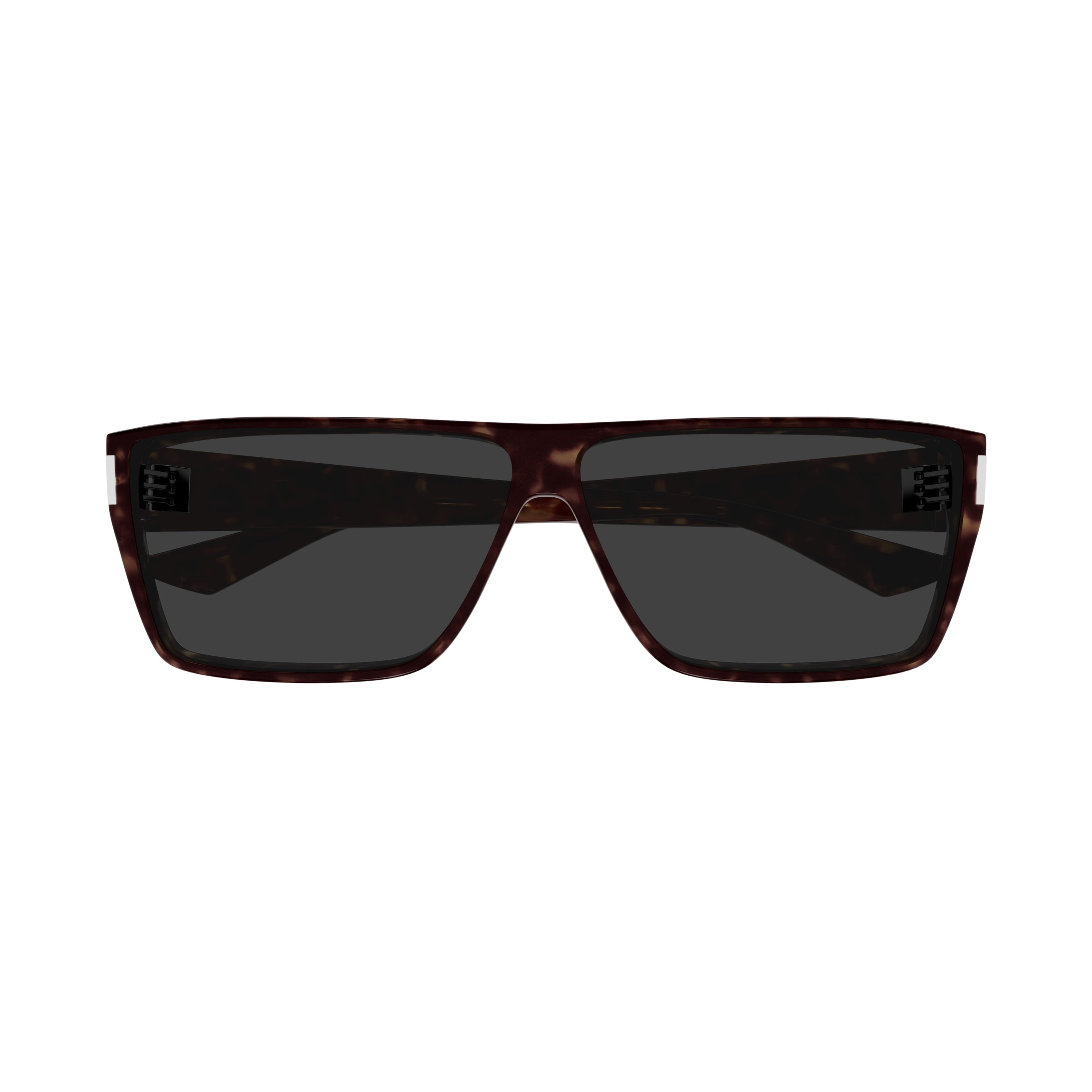Sl 757 Rectangular Tortoiseshell Sunglasses