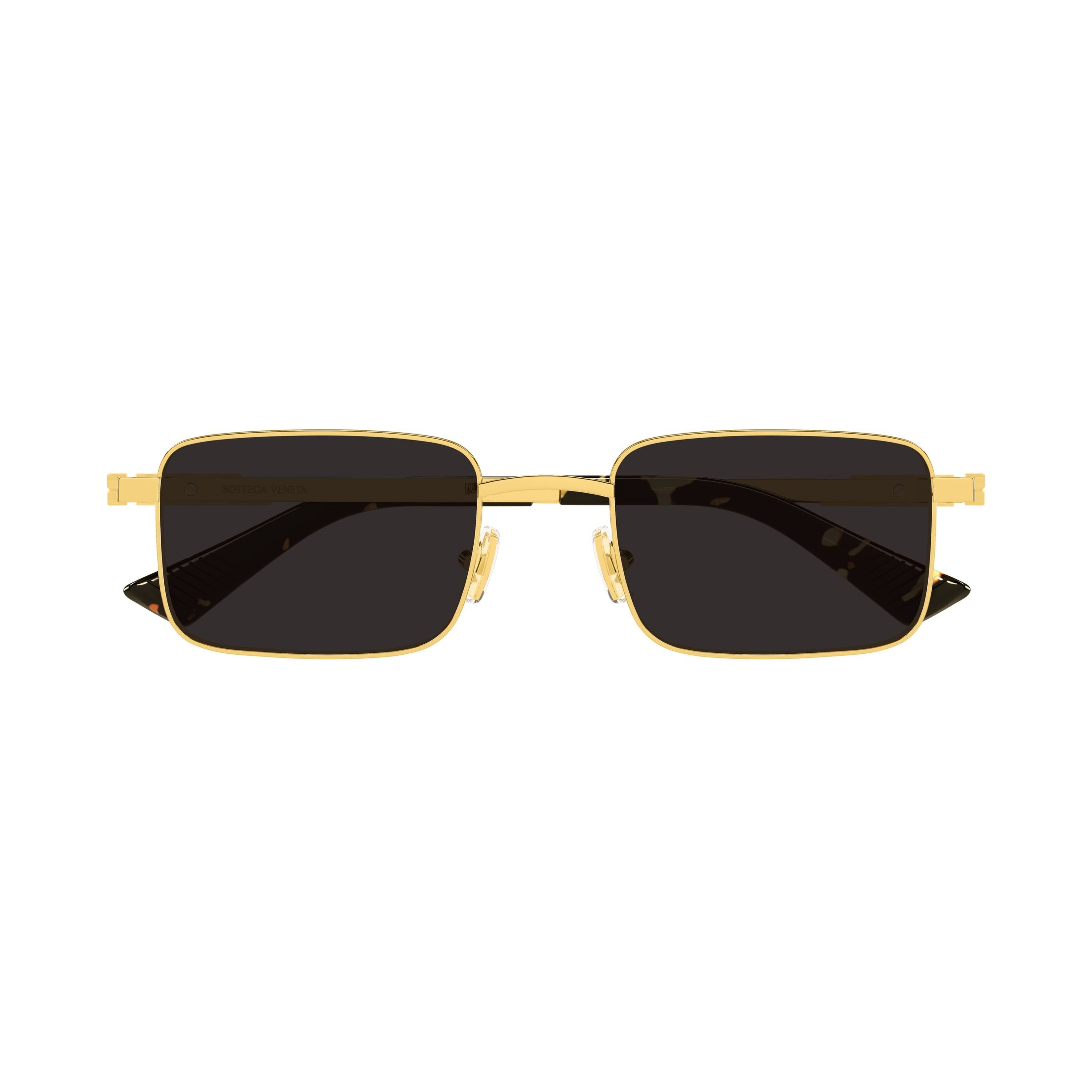 Bv1469s Rectangular Gold Metal Frame Sunglasses