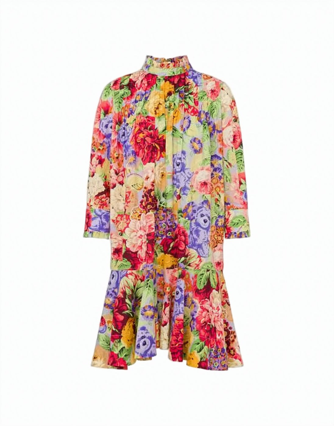 Floral Print Mini Dress