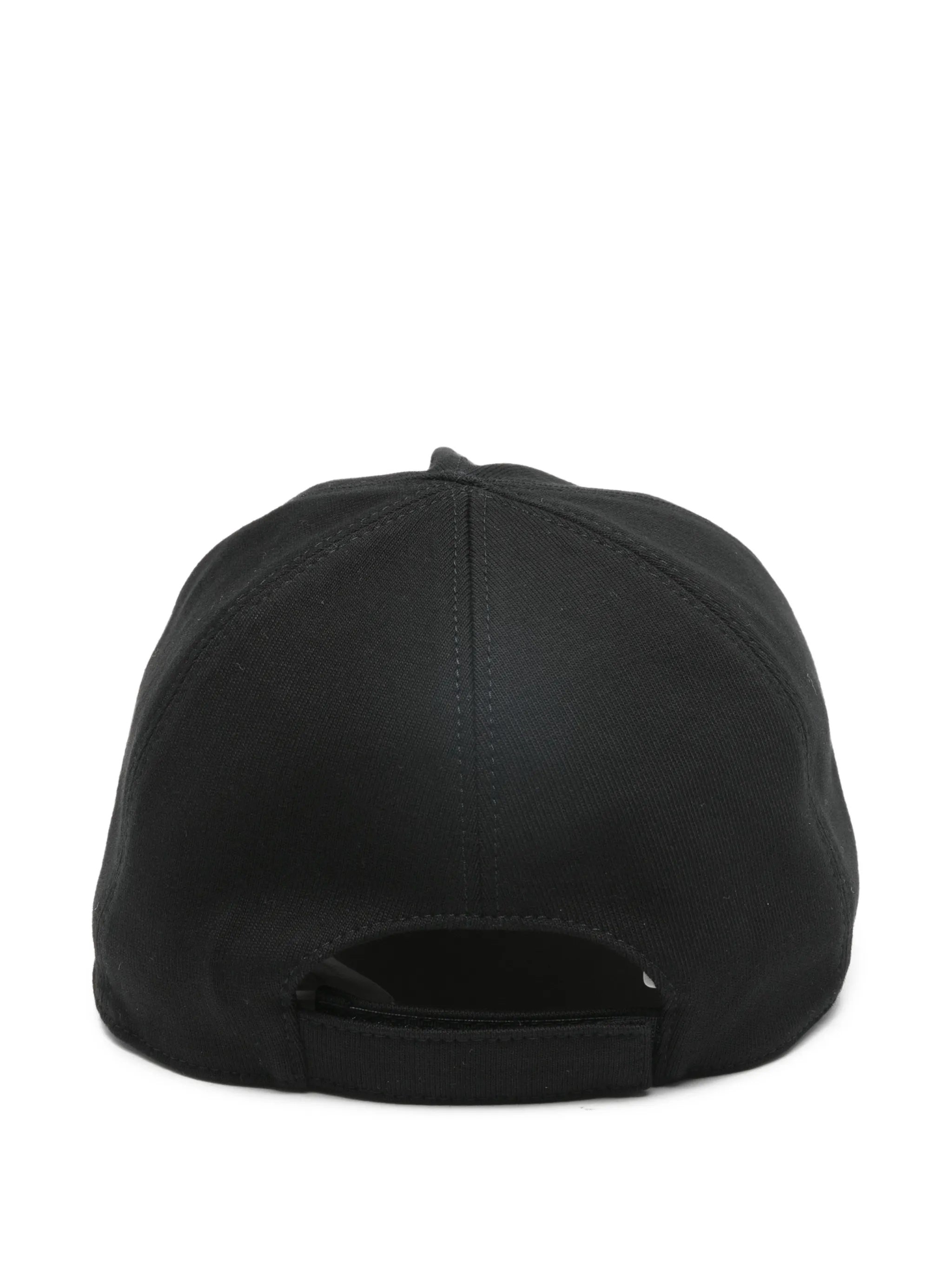 Black Structured Crown Baseball Hat