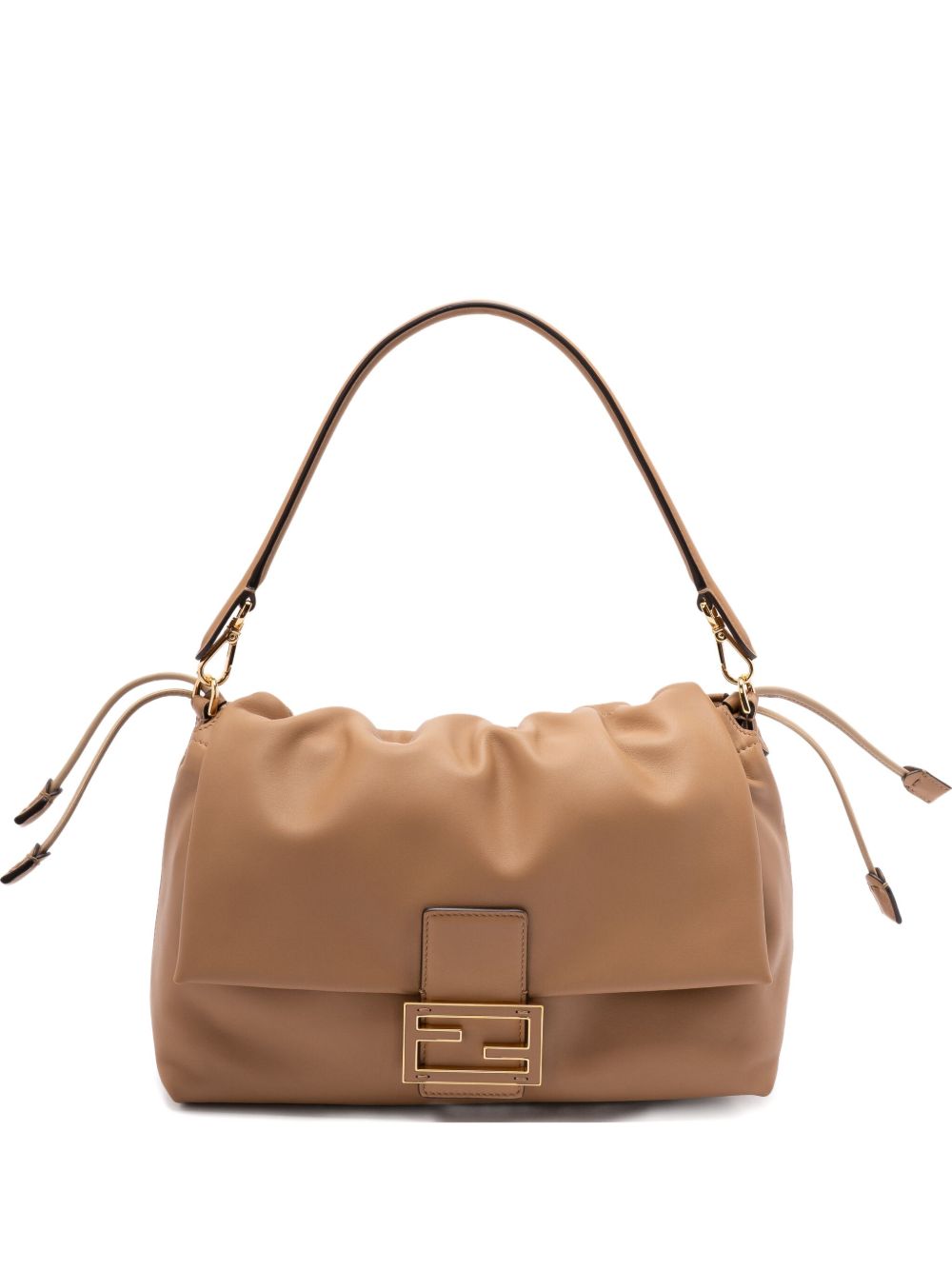 Medium Mercury Blue Nappa Leather Shoulder Bag