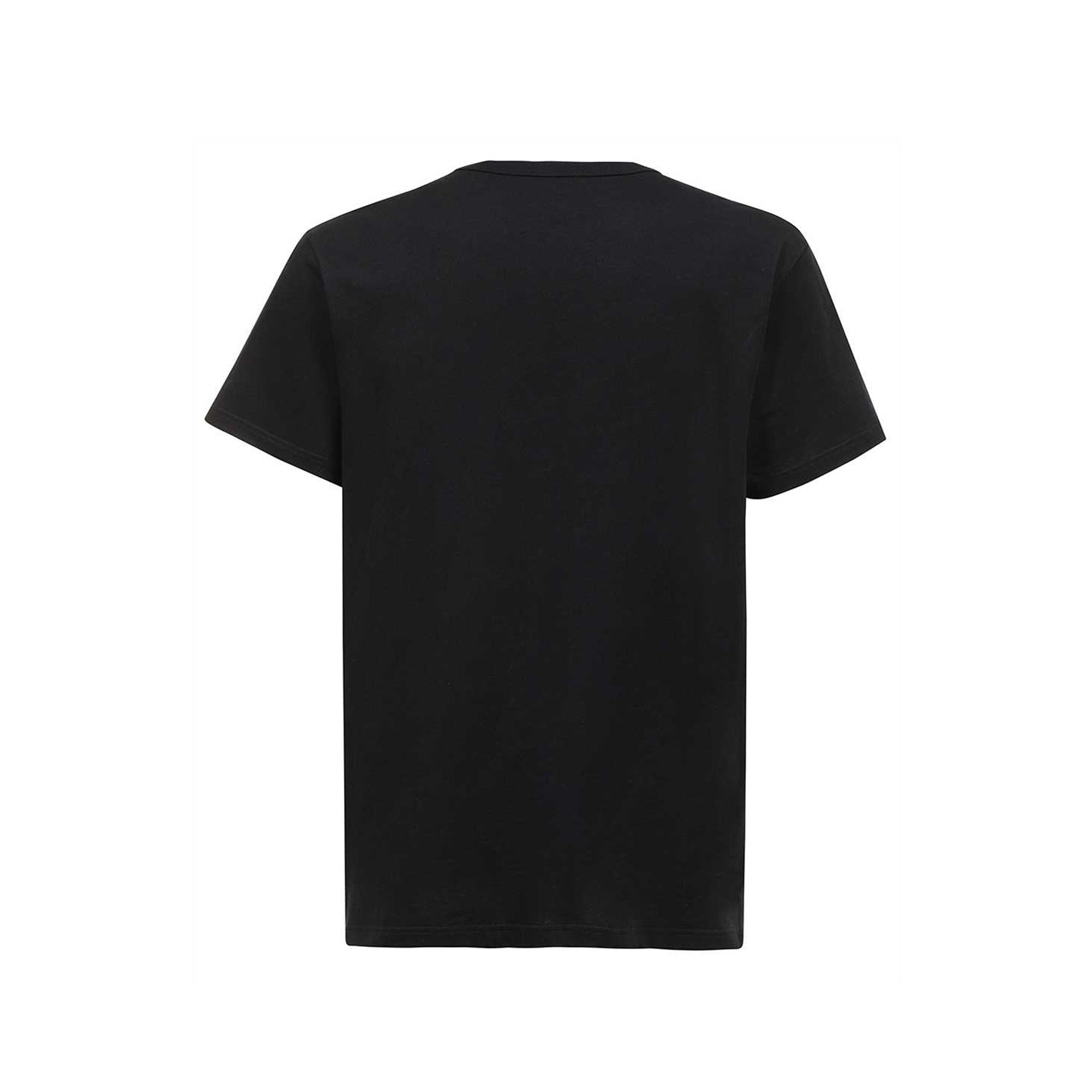 Czarny T-Shirt z Logo
