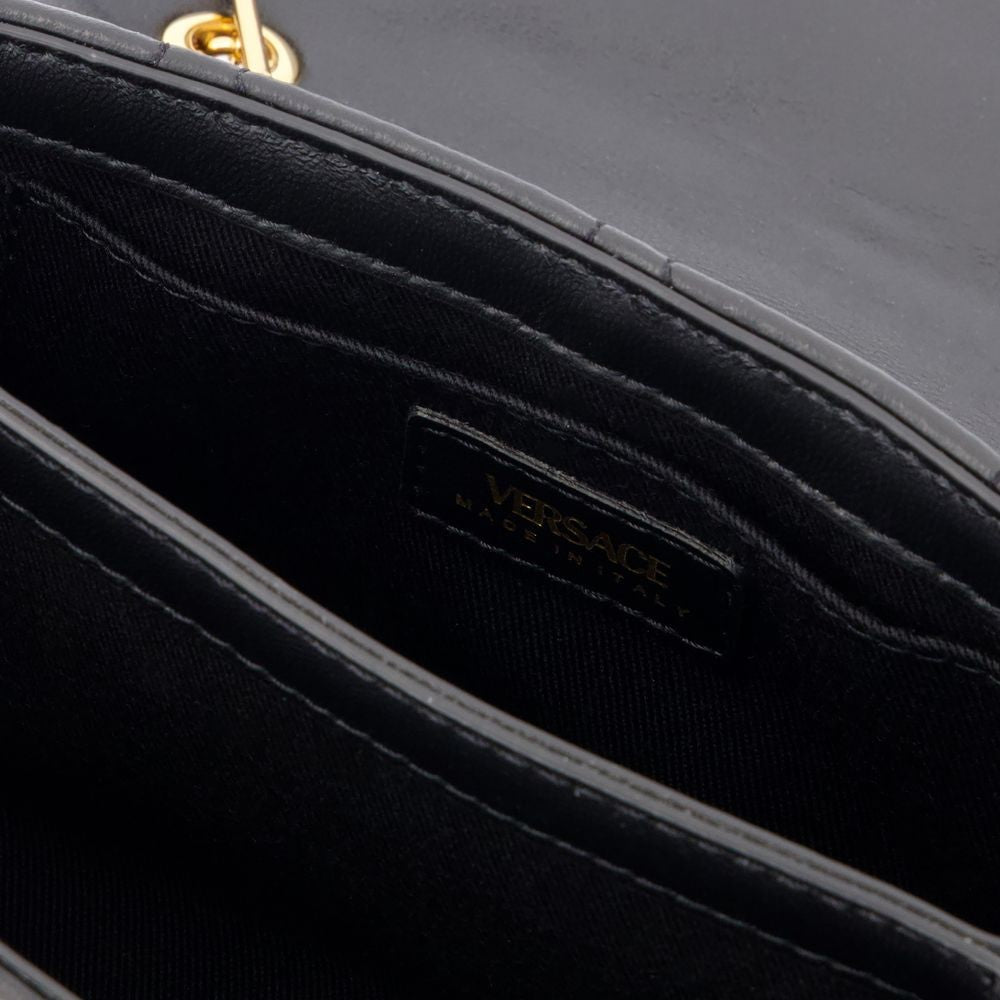 Kleio Mini Shoulder Bag - Leather - Black