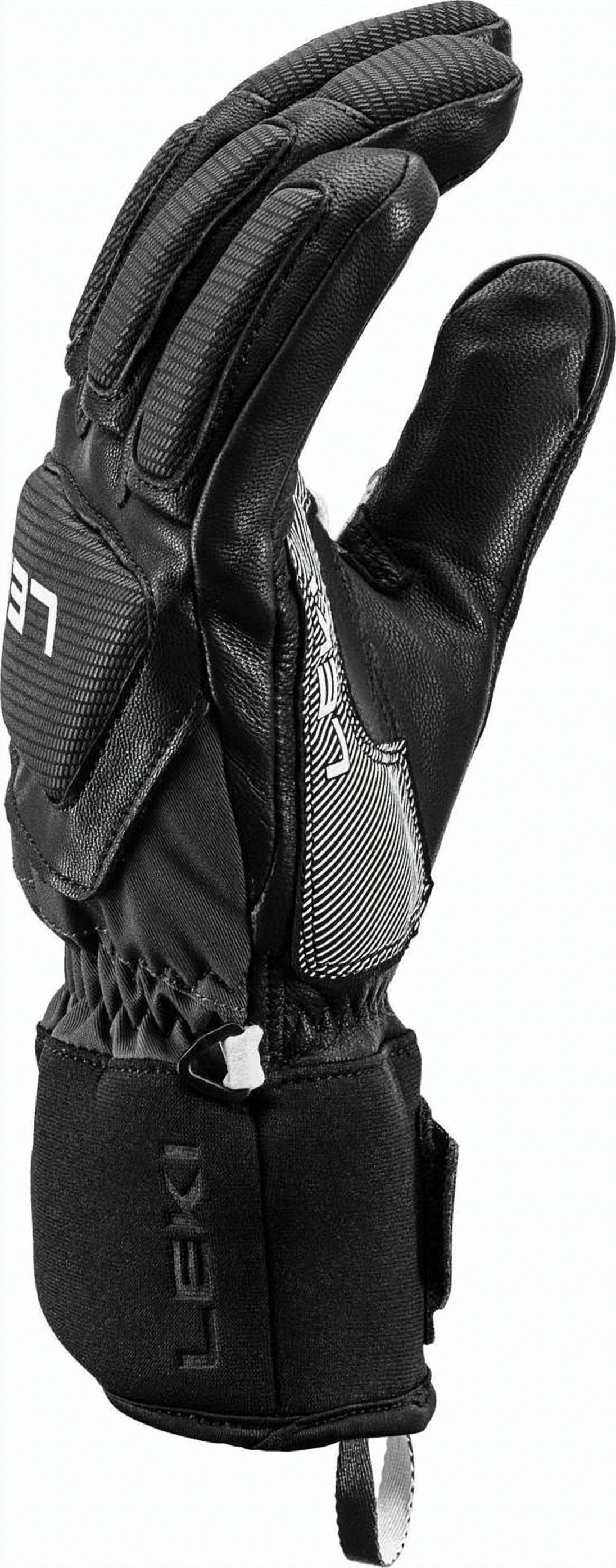 Robust Black Gloves with Padded Knuckles