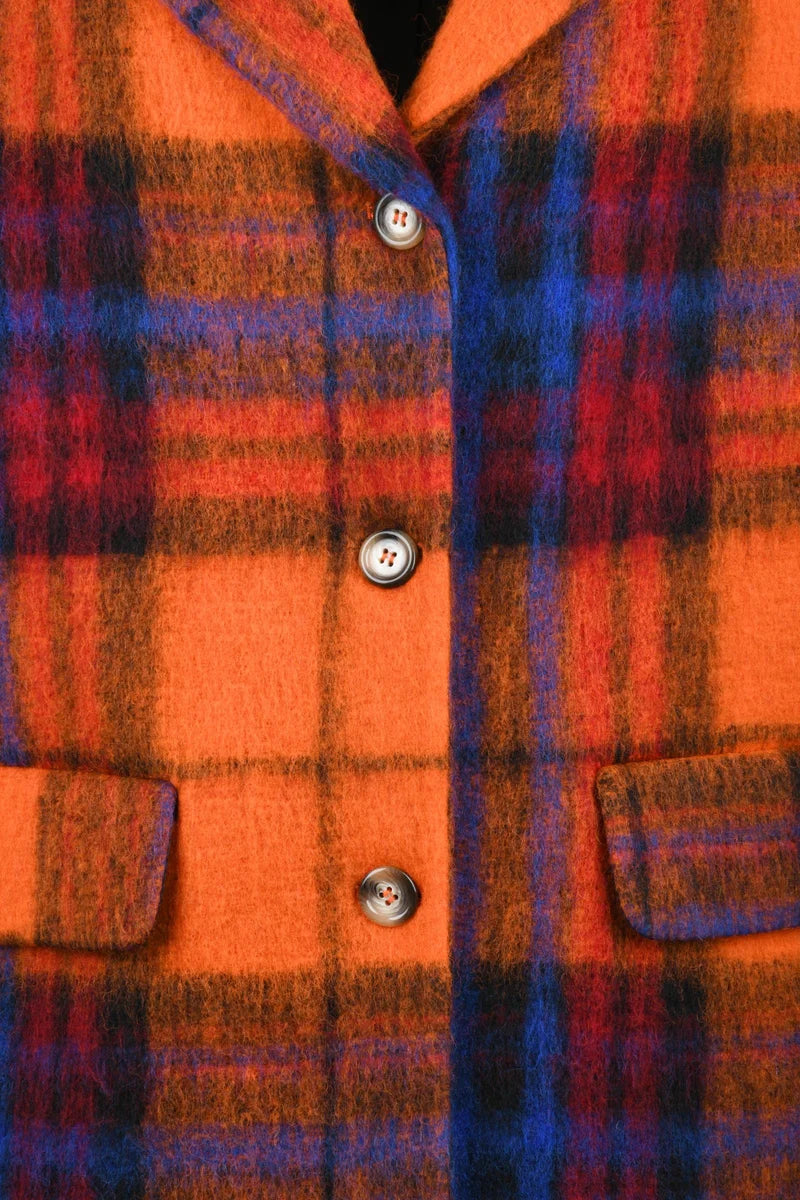 Long Coat - Orange