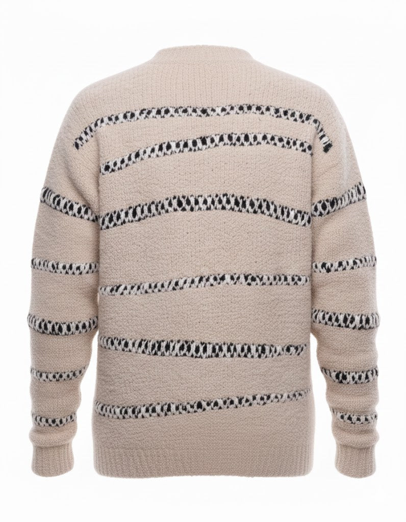 Bouclé Crewneck Sweater