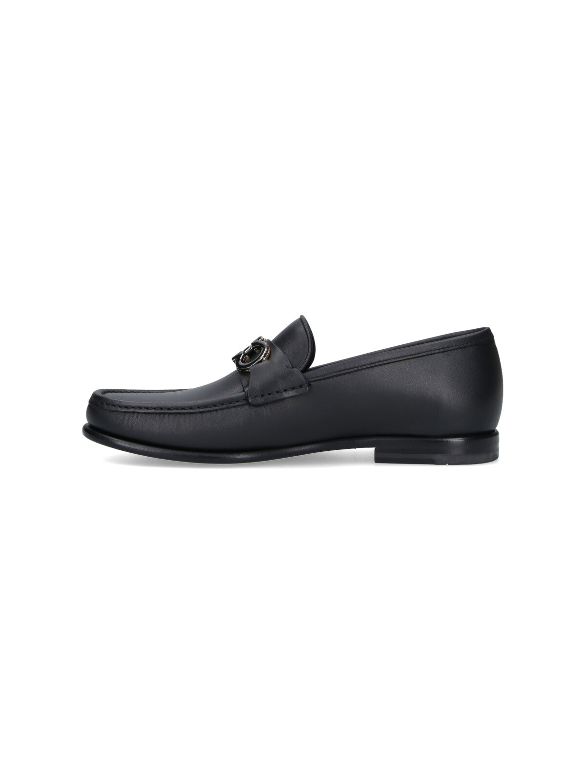 Moccasins with Reversible Silver and Gold Hardware