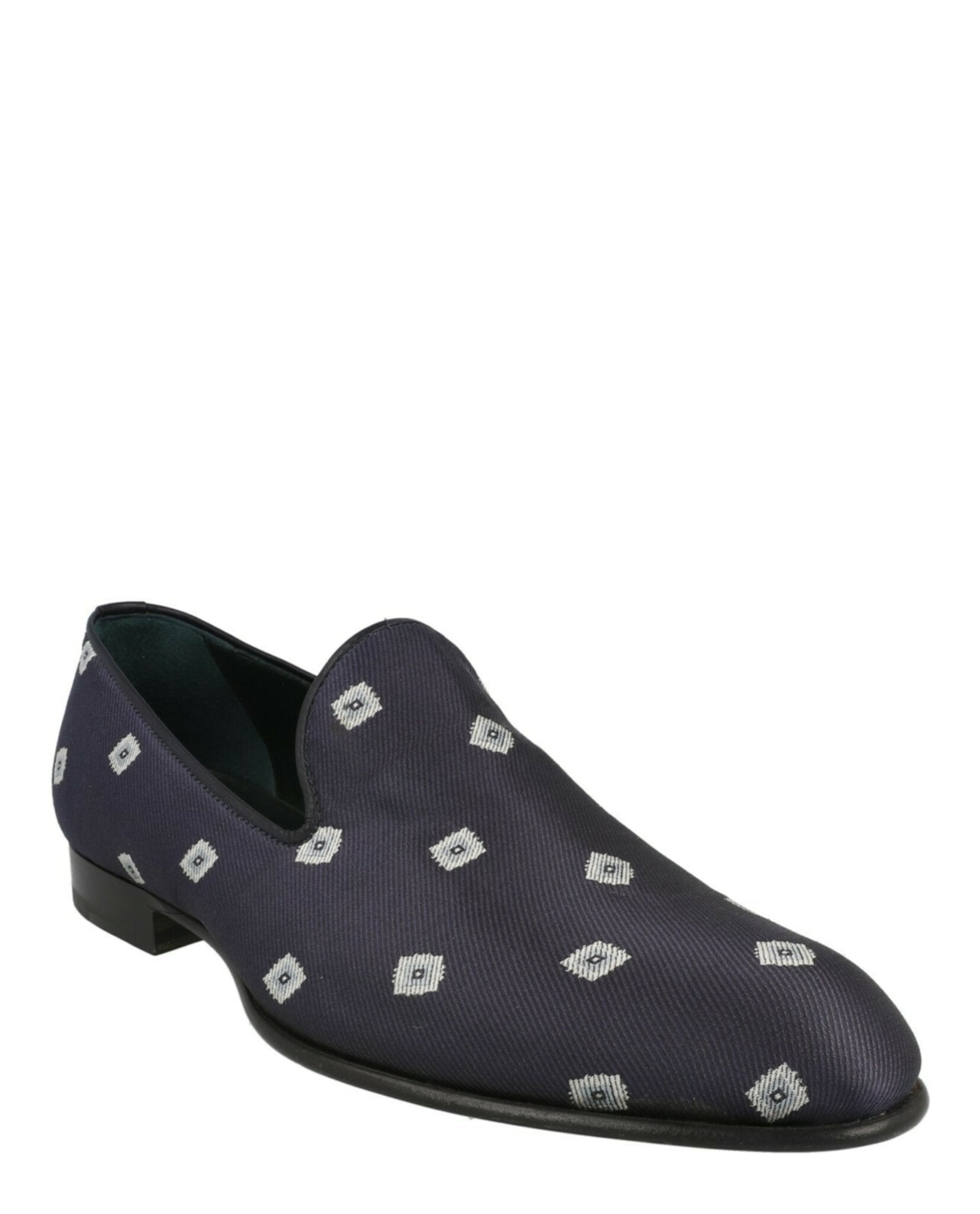 Geo Print Evening Loafers