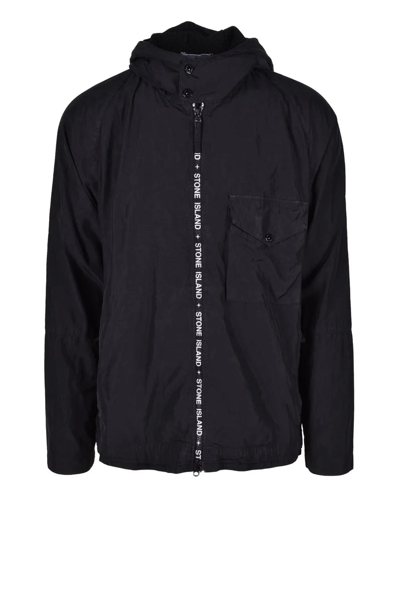 Cupro Nylon Jacket - Black