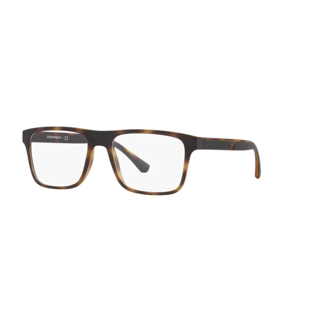0ea4115 Rectangular Tortoiseshell Eyeglass Frames with Straight Temples