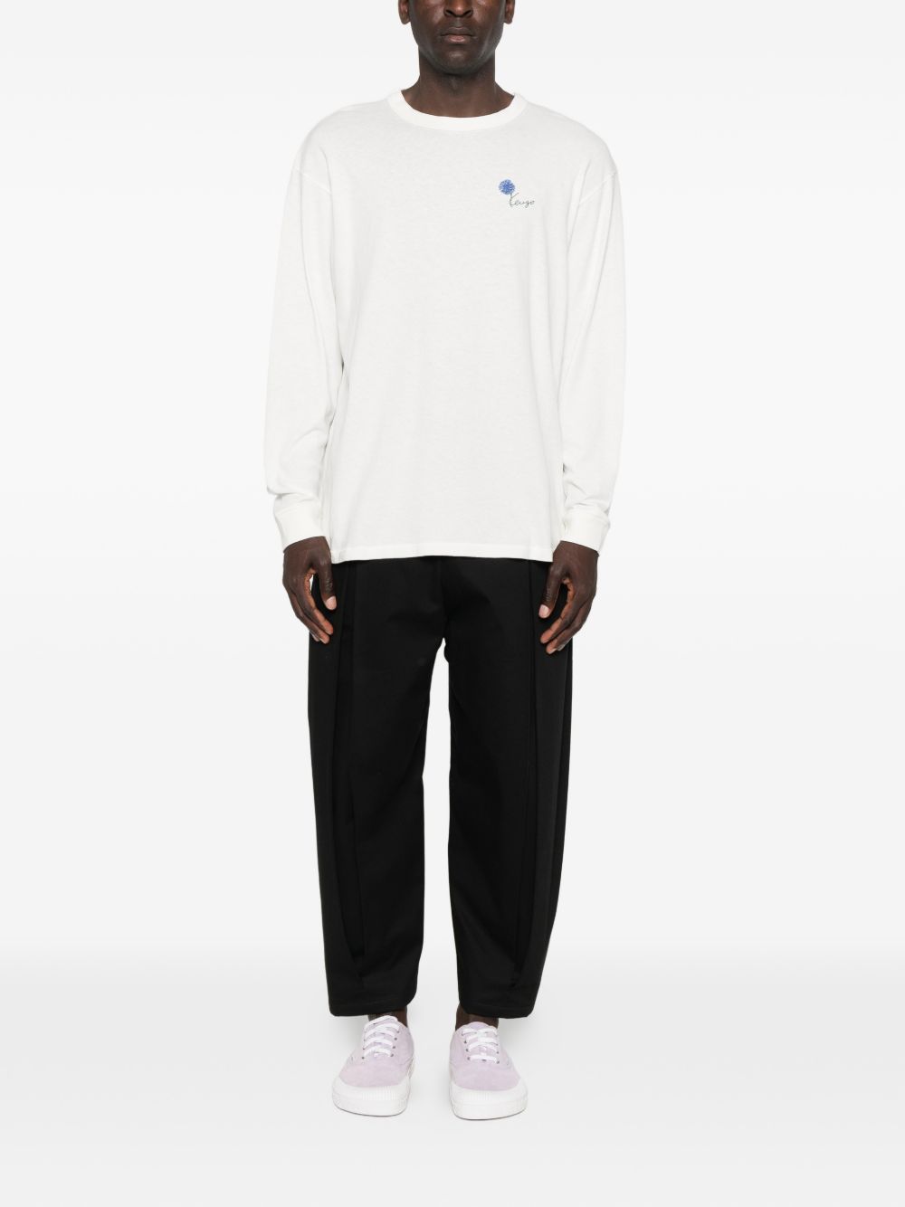 Graphic Print Crew Neck Cotton T-Shirt