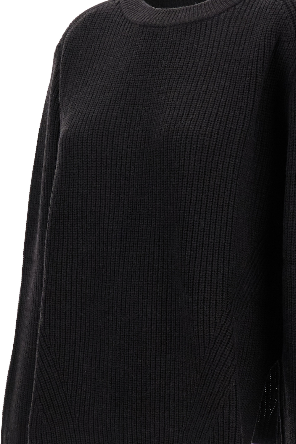 Classic Knit Sweater In Warm Brown Tone