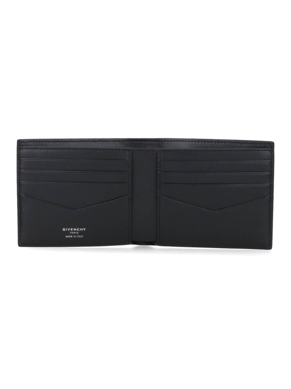 Textured Leather Black Wallet