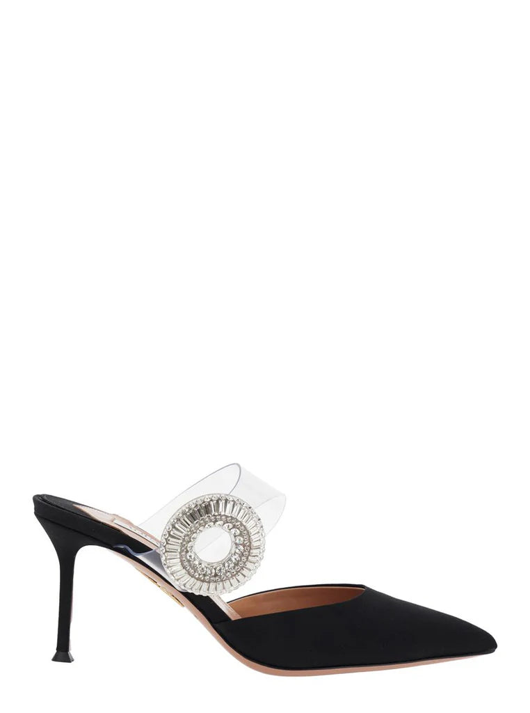 Crystal Hoop Mule 75