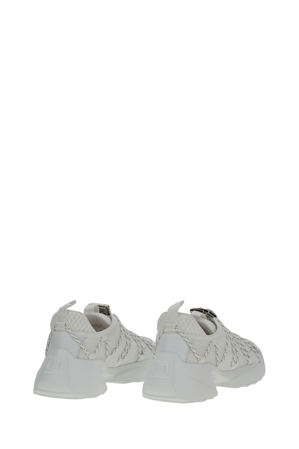 Sporty Sneakers with Textured Mesh Upper