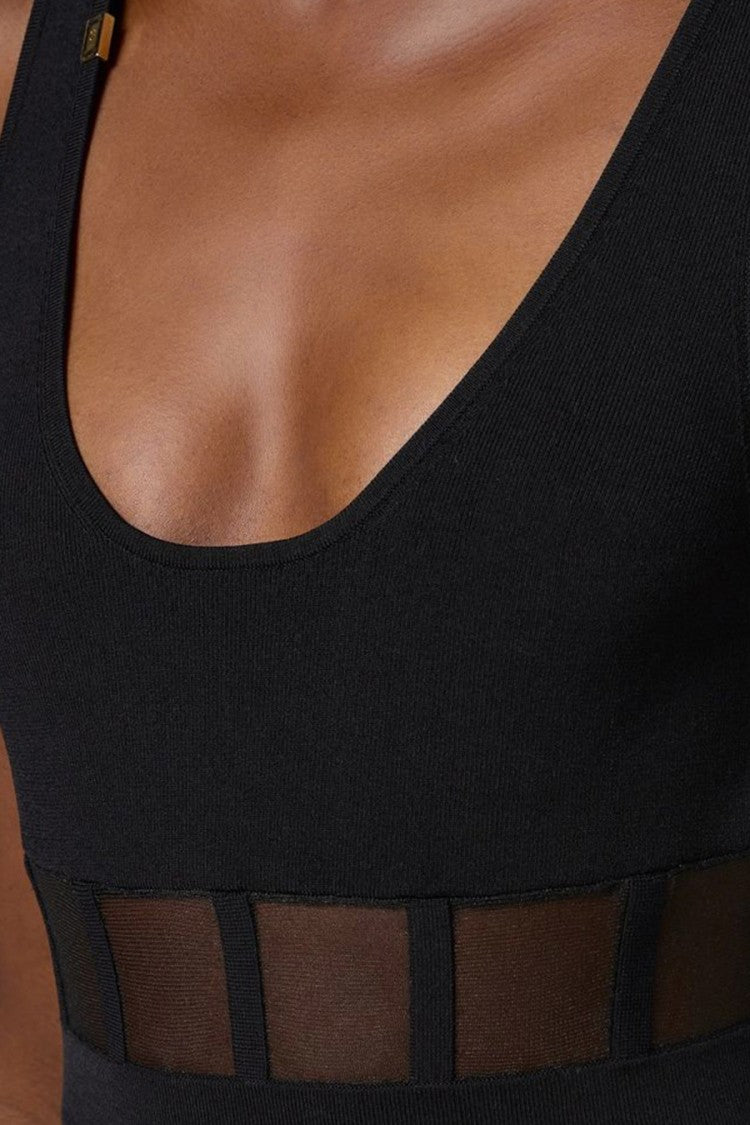 Fitted Midi Dress