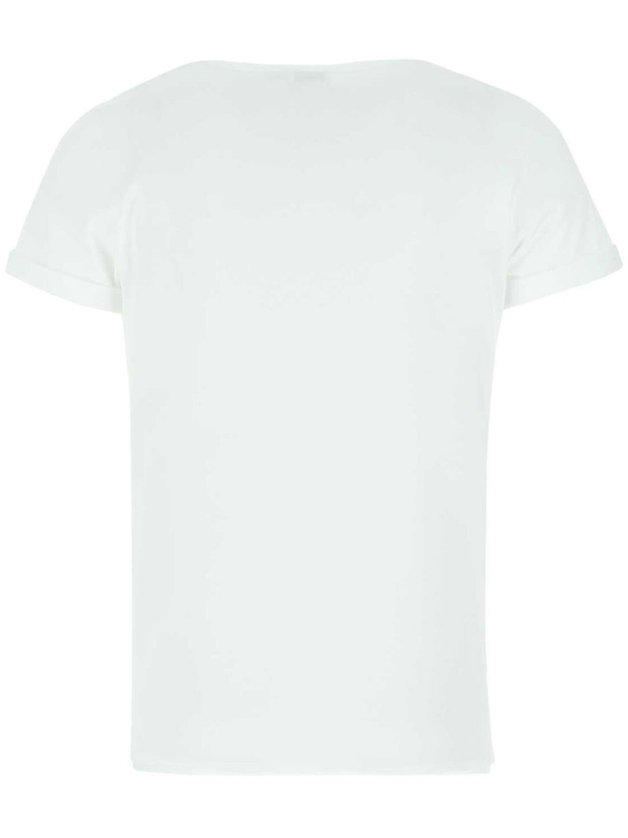 White Organic Cotton Raw Hem T-Shirt
