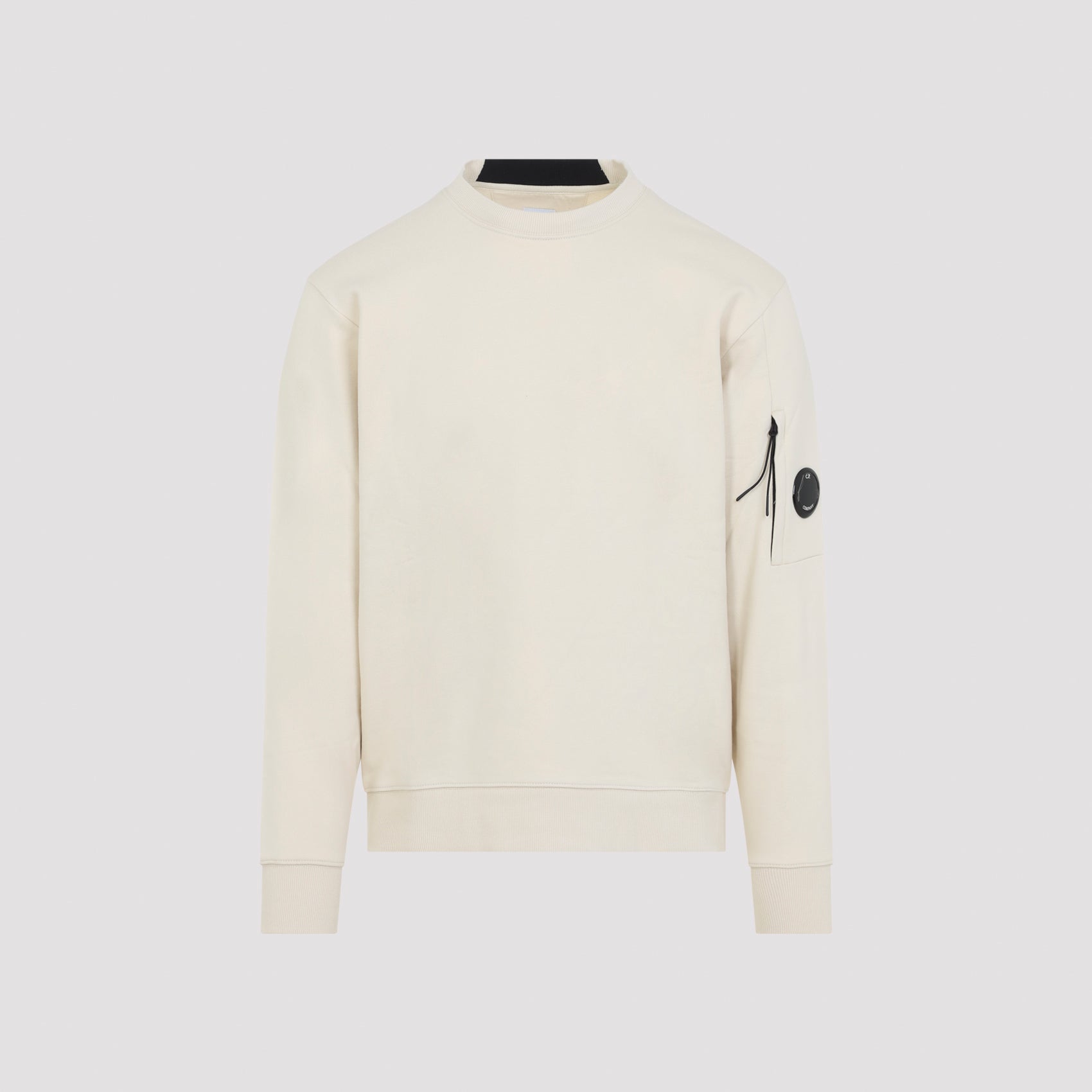 Soft Cream Brushed Cotton Sweatshirt
