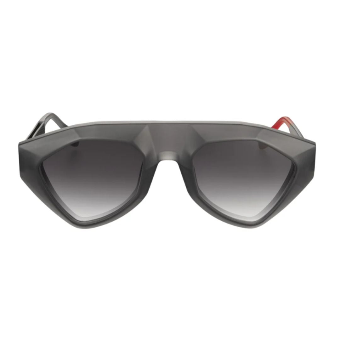 Sha Sh3 Angular Matte Finish Sunglasses with Gradient Lenses