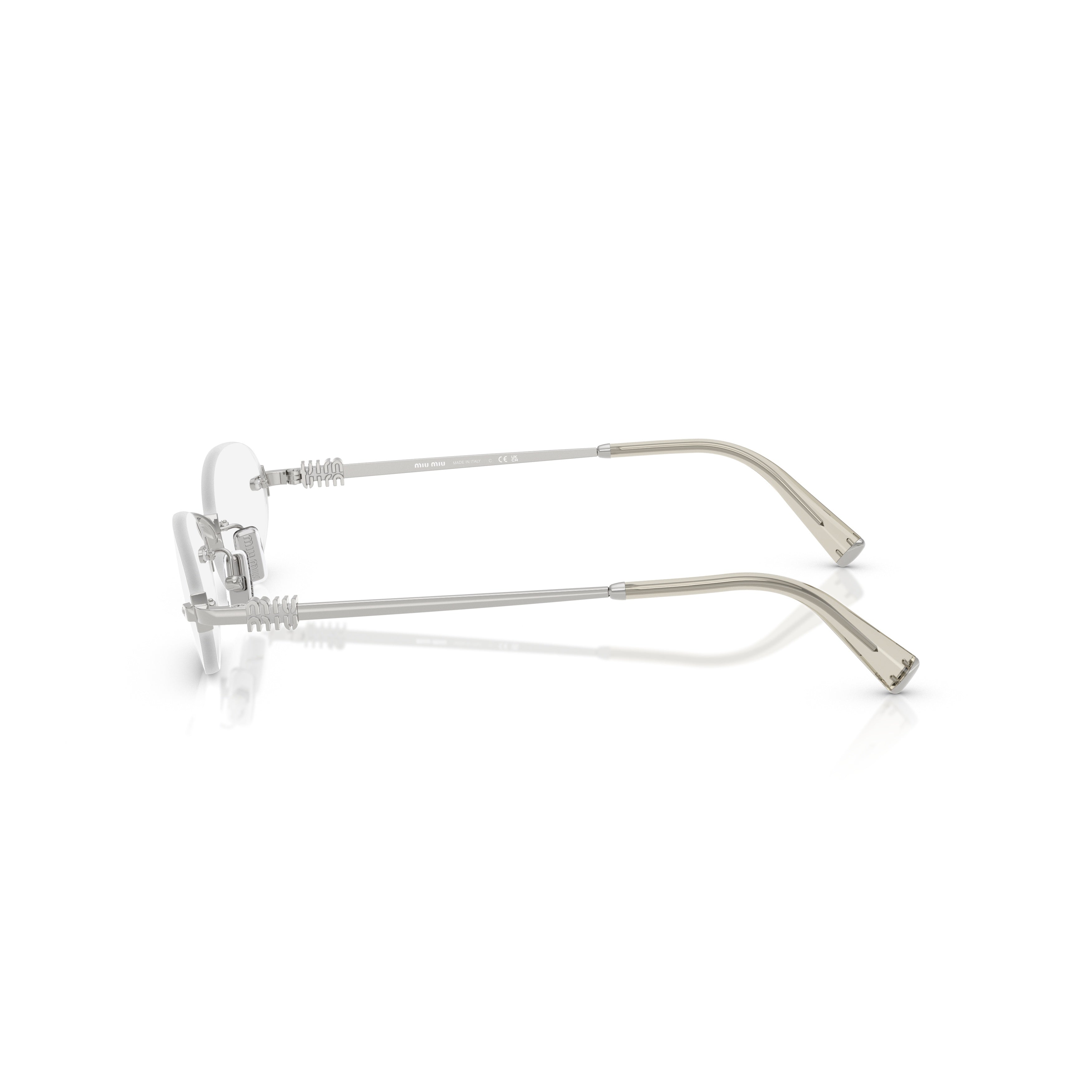 0mu 53wv Rimless Oval Eyeglasses