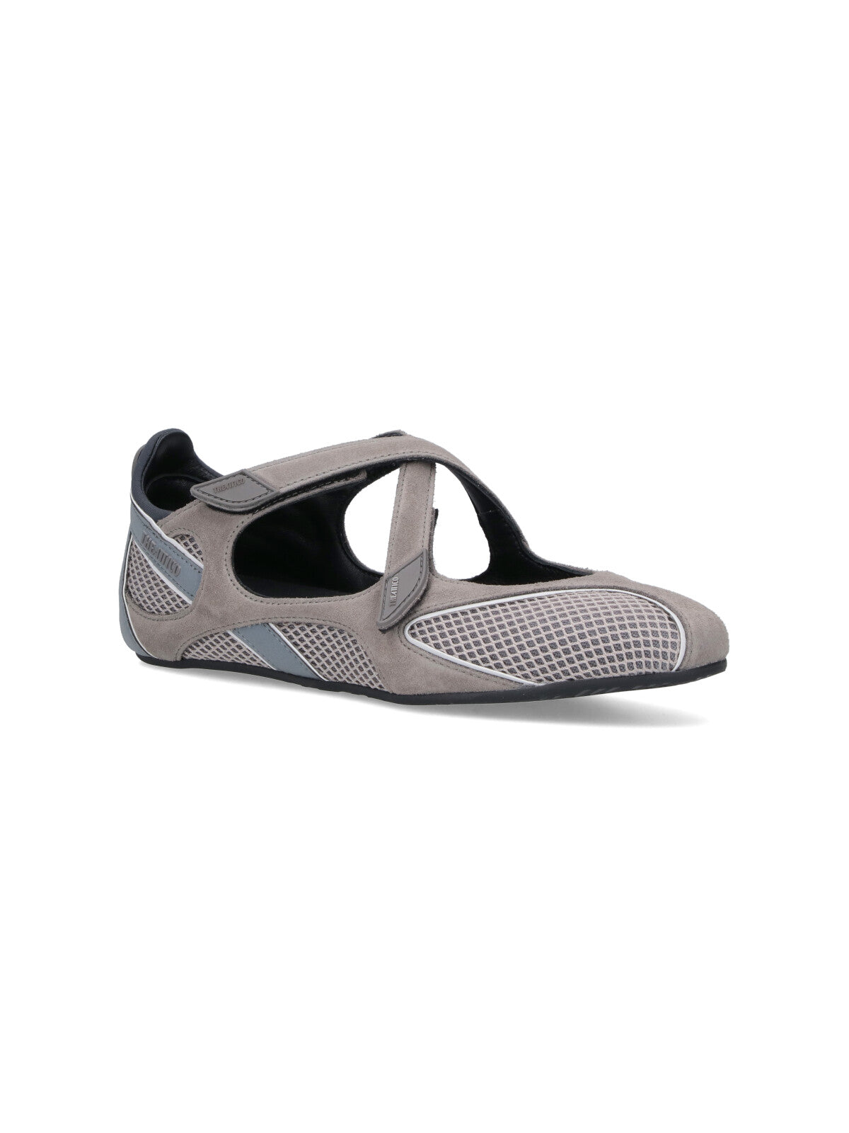 "Floor 01" Flat Ballerinas – Grey