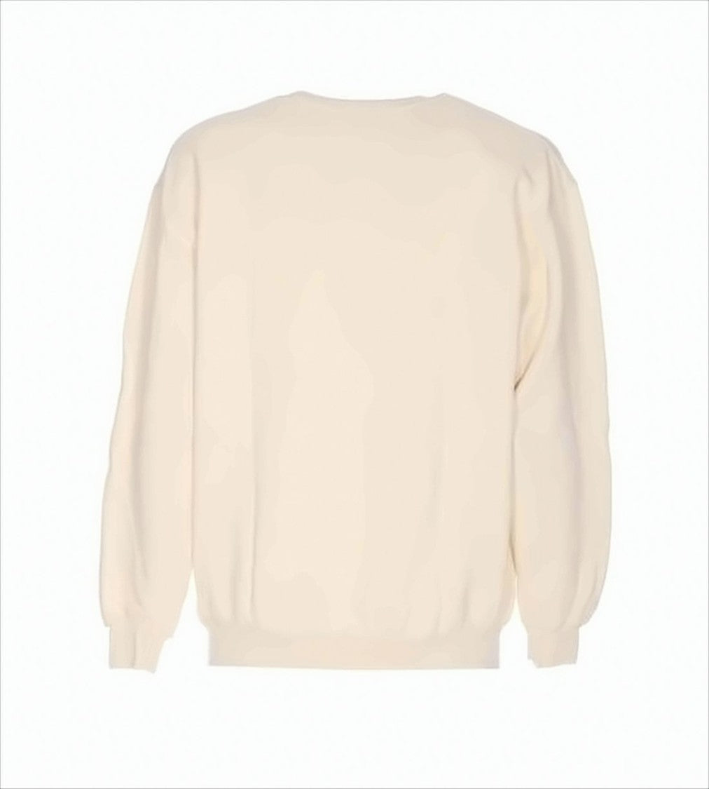 Long-Sleeve Sweatshirt with Playful Embroidery