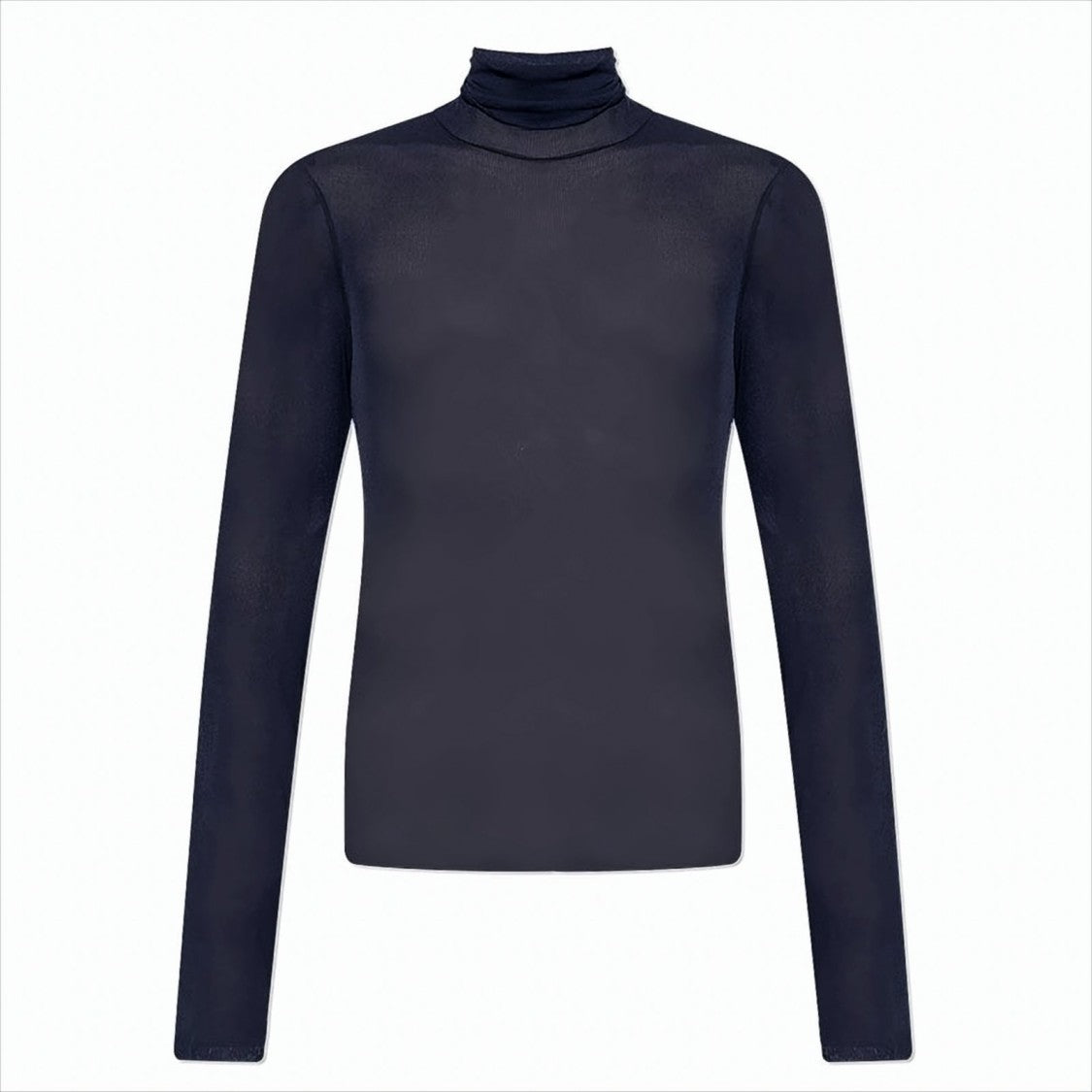 Ribbed Turtleneck Sweater with Slim Fit