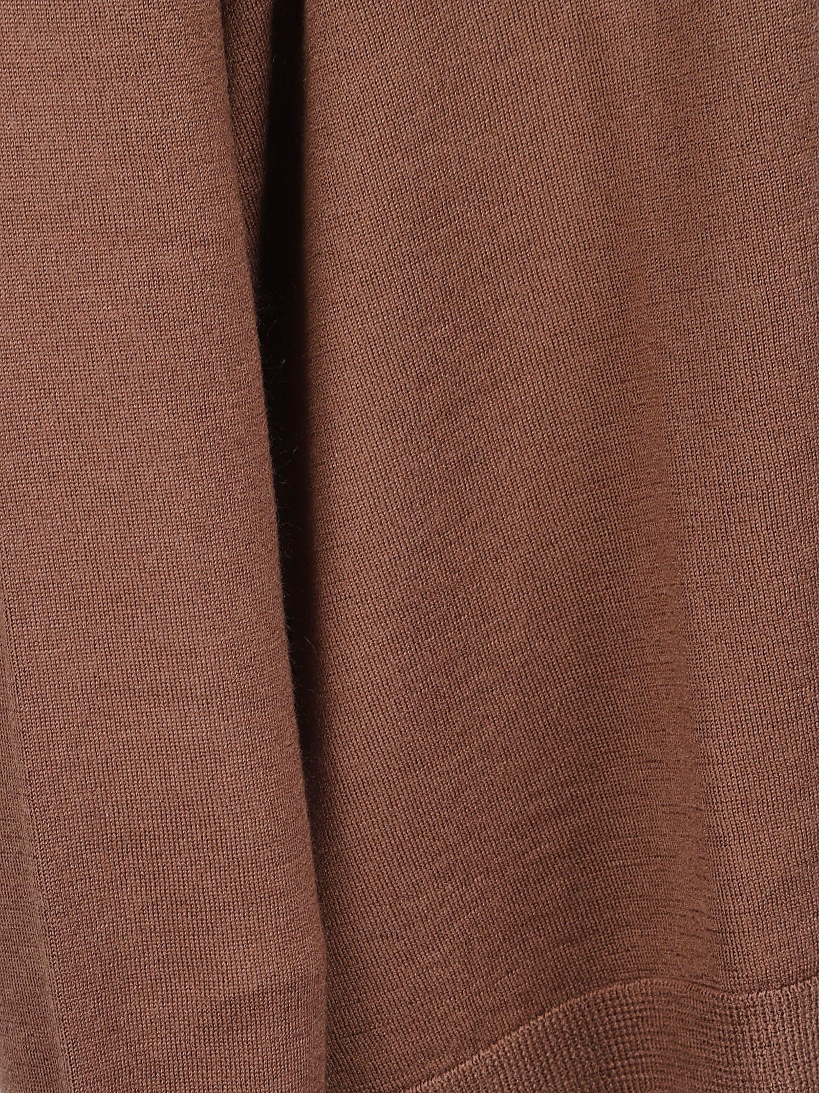 Brown Button-Up Shirt