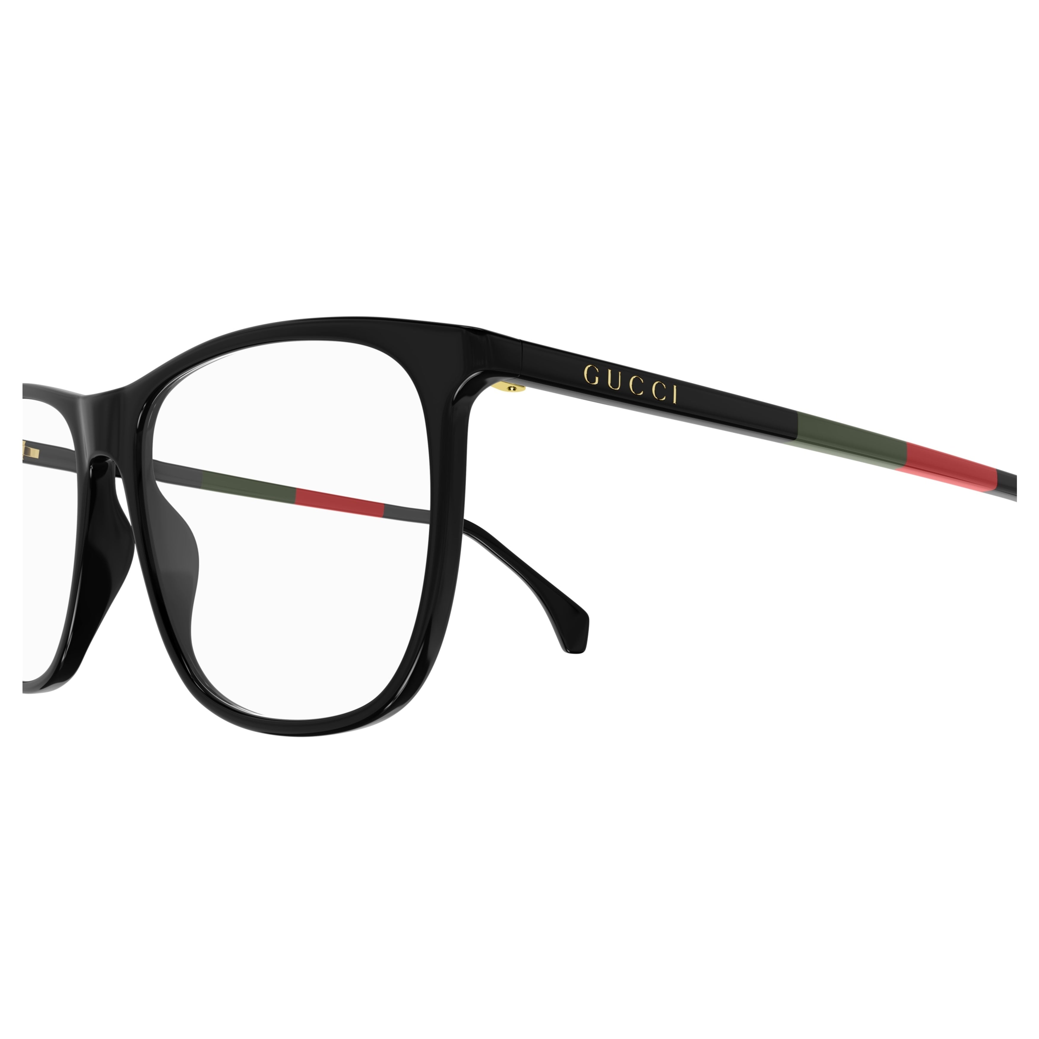 Gg0554o Square Black Acetate Eyeglasses