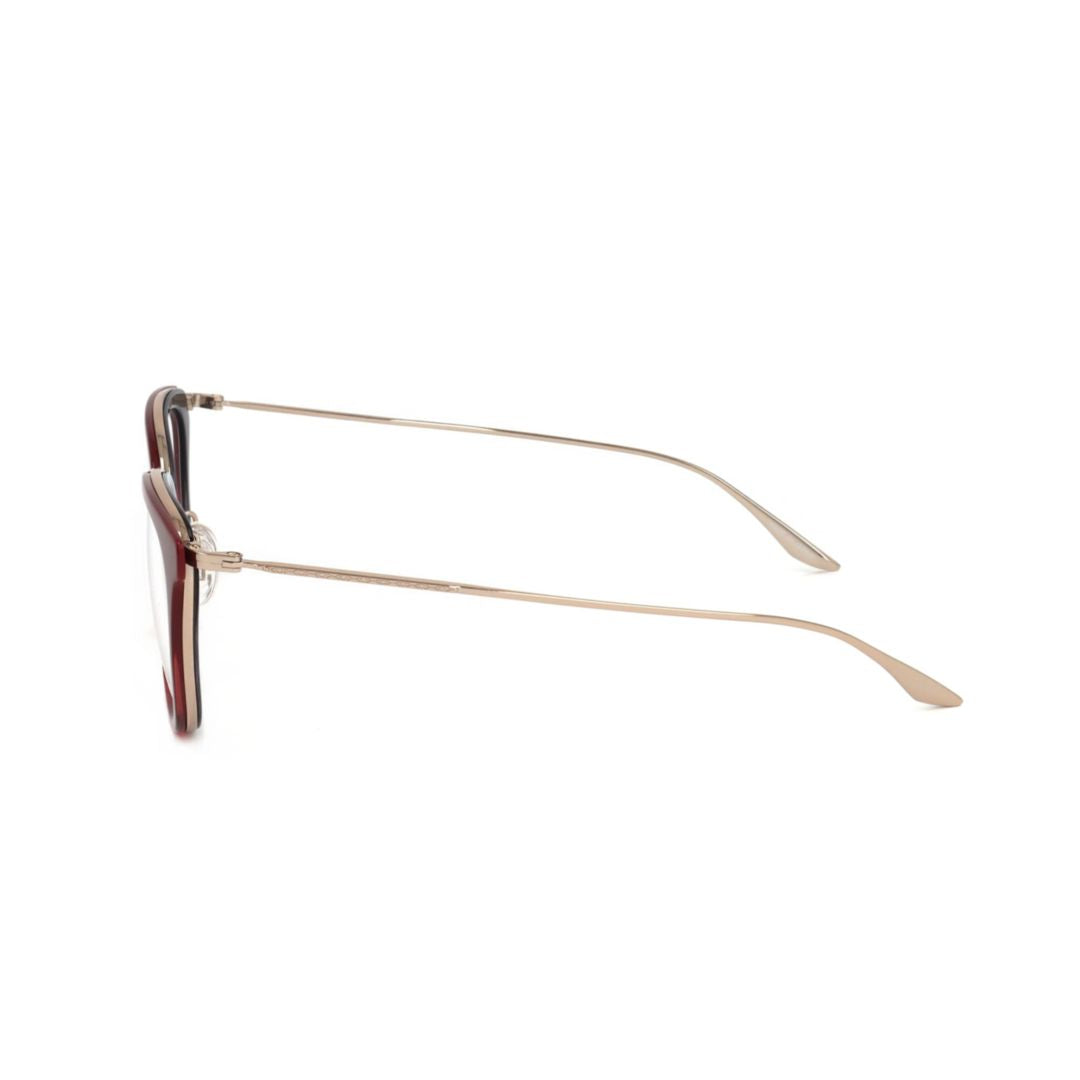 Bp5091 521sr Cat-Eye Eyeglasses with Burgundy Frame