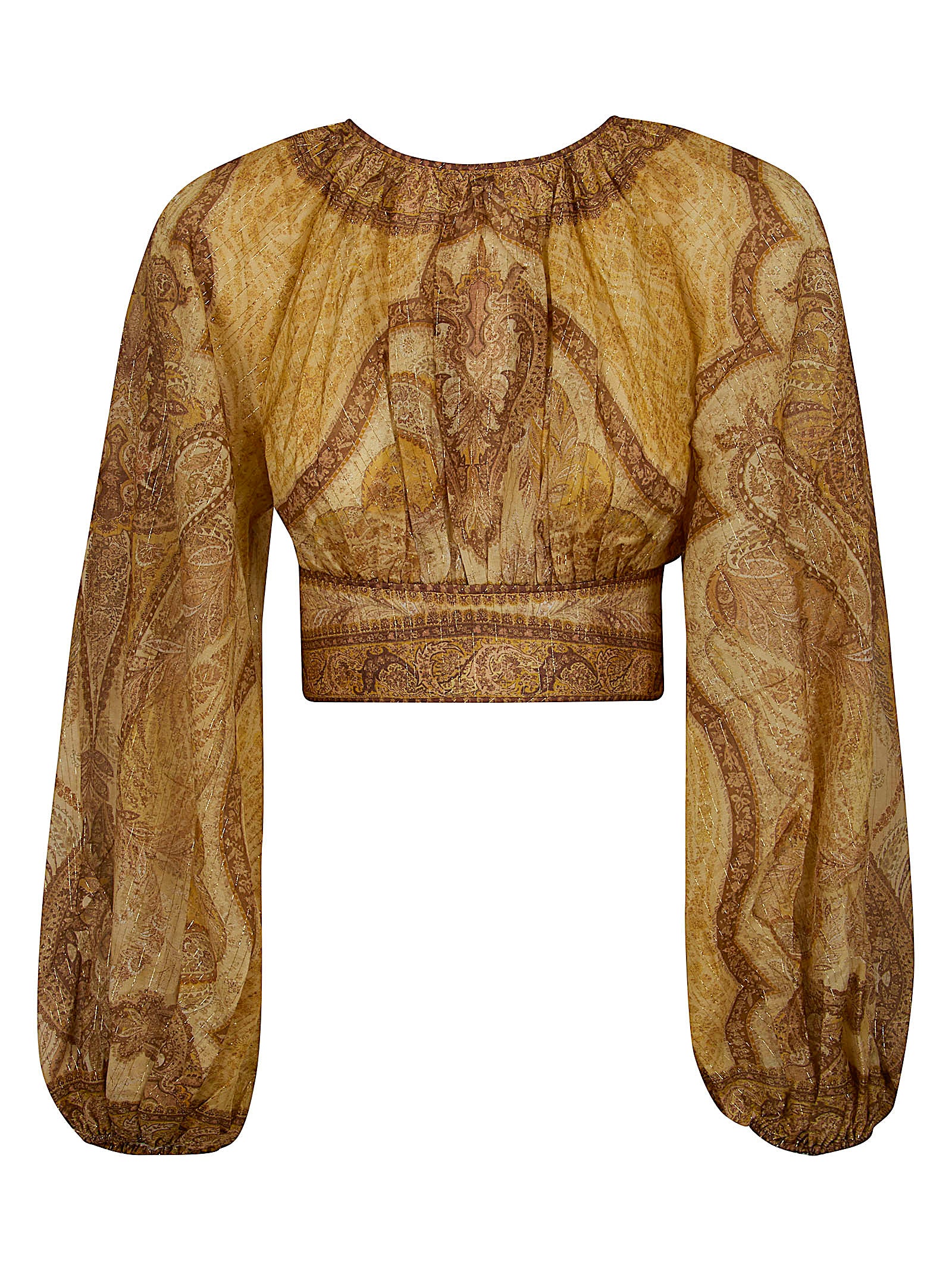 Fitted Bodice With Puff Sleeves