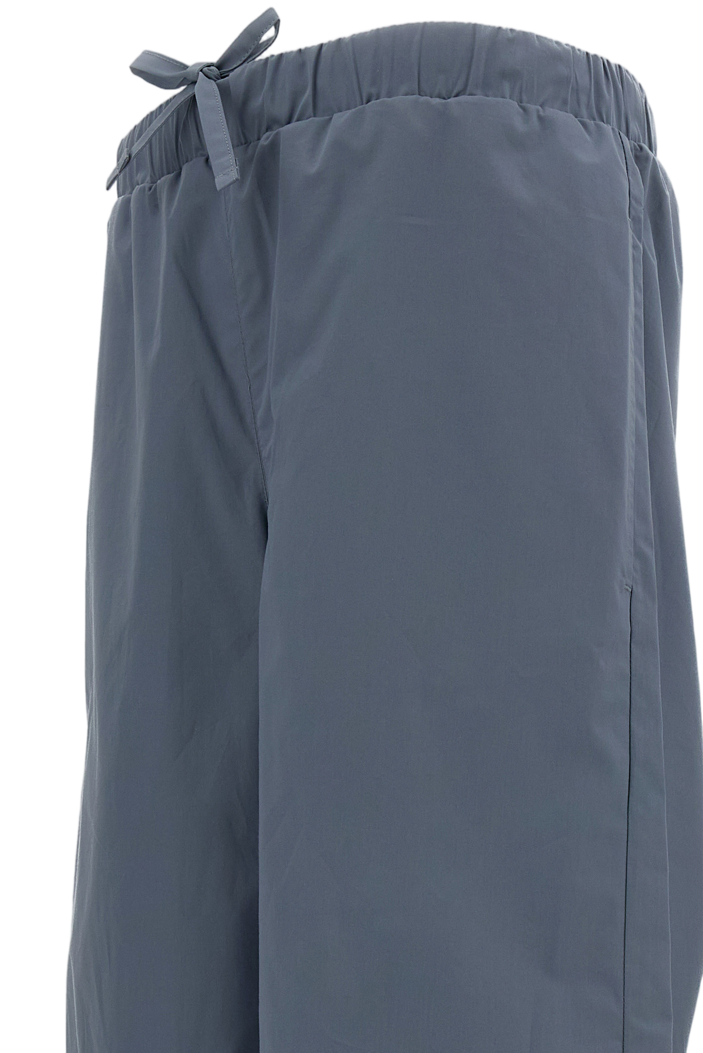 Light Blue Cotton Bermuda Shorts
