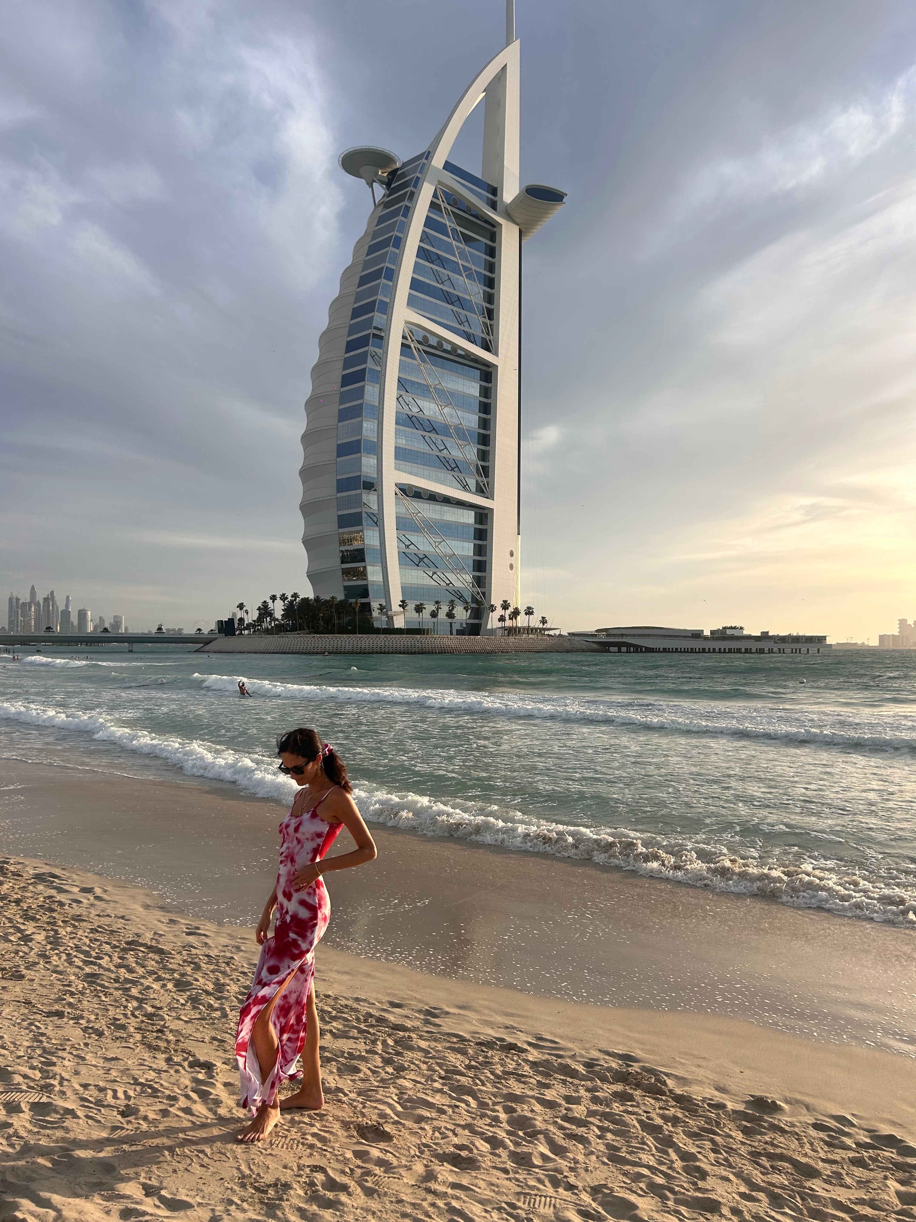 Amarena Baba Tie Dye Maxi Dress