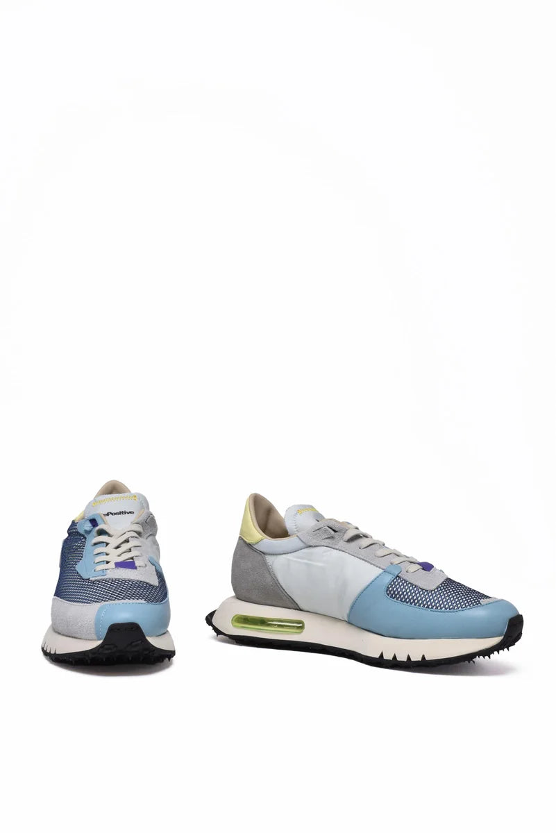 Space Race Sneakers - Light Blue