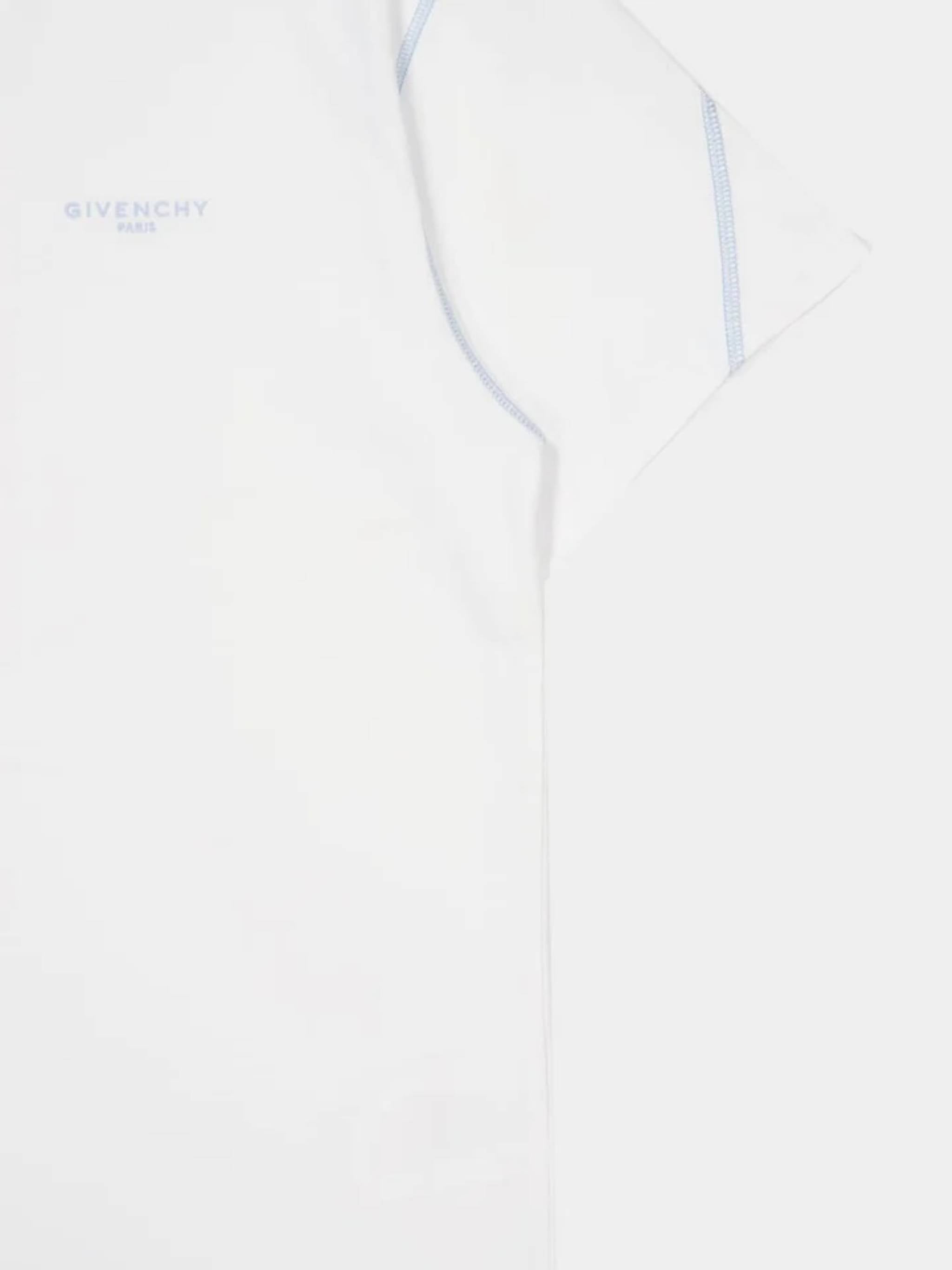 COUTURE SEAM CONTRASTED STITCH T-SHIRT