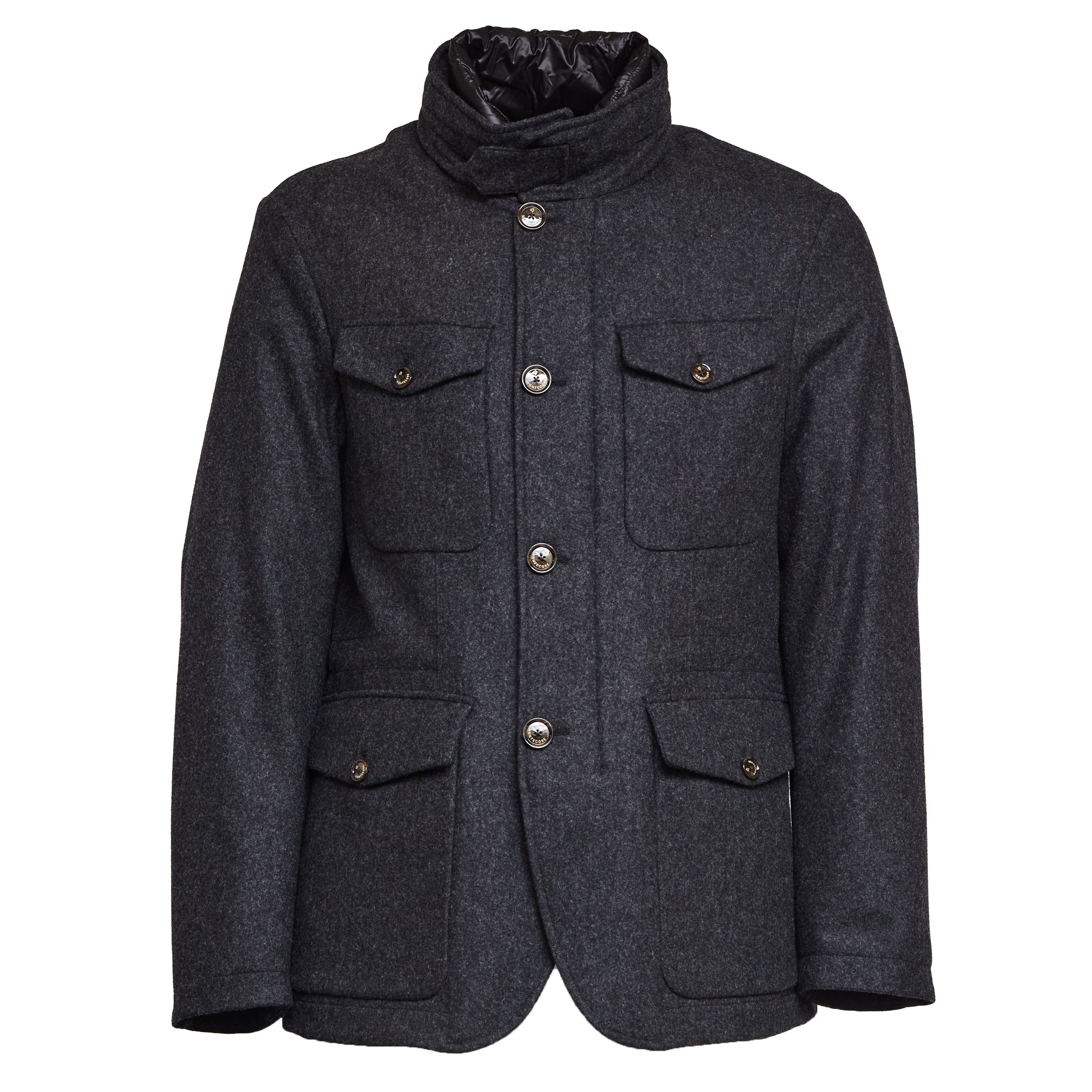 Lava Grey Insulated Montecore Puffer Jacket