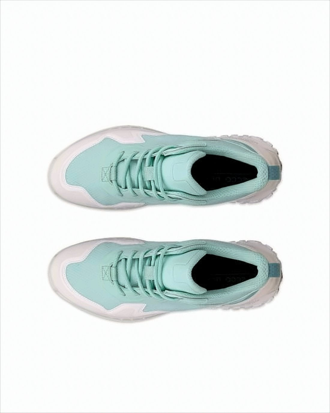 Sleek Mint Green Recycled Polyester Sneakers