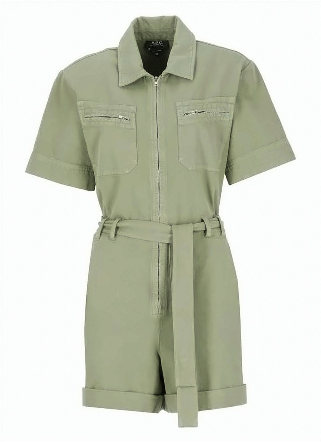 Belted Utility Jumpsuit