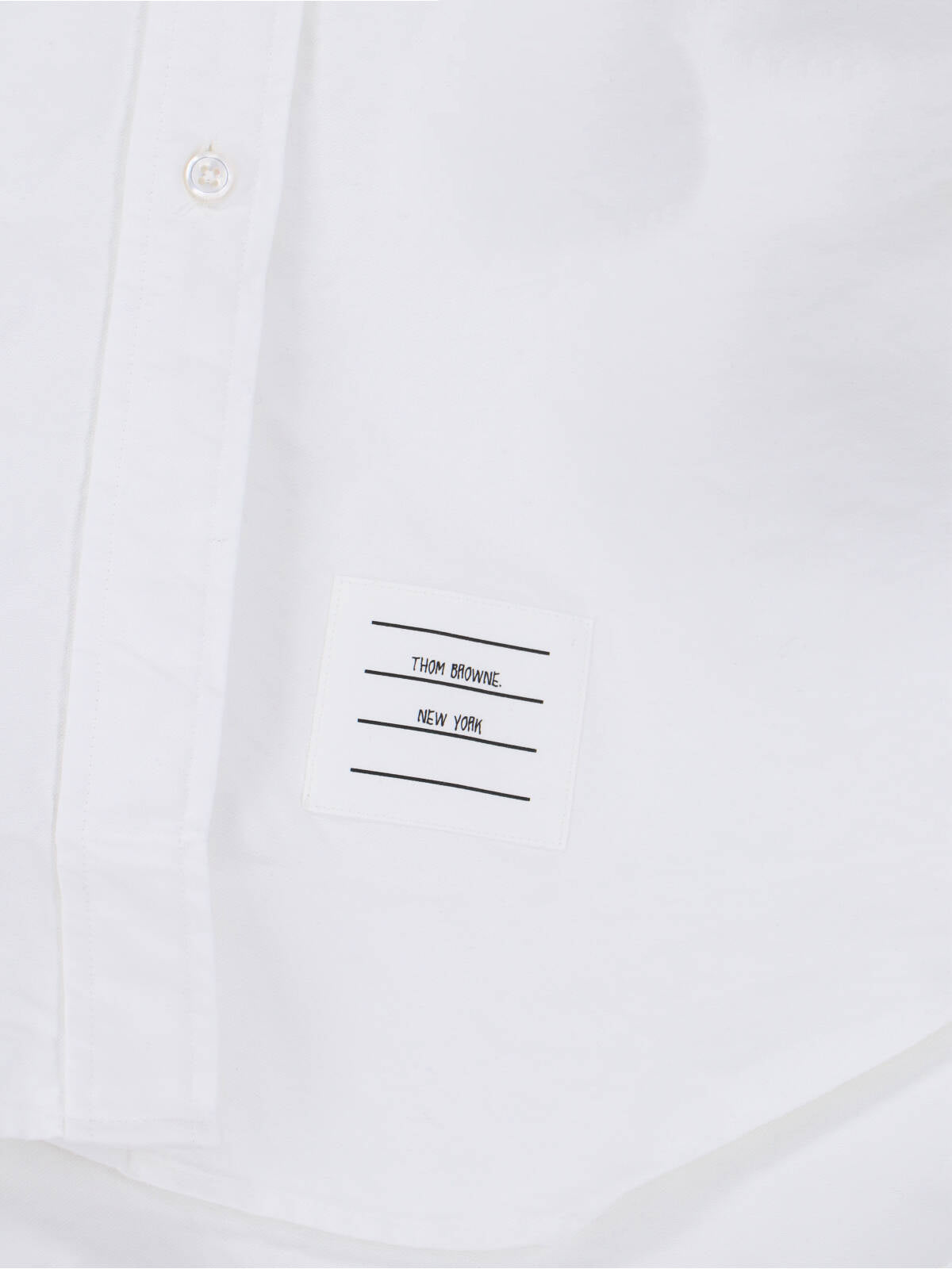 White Minimalist Fitted Shirt Dress