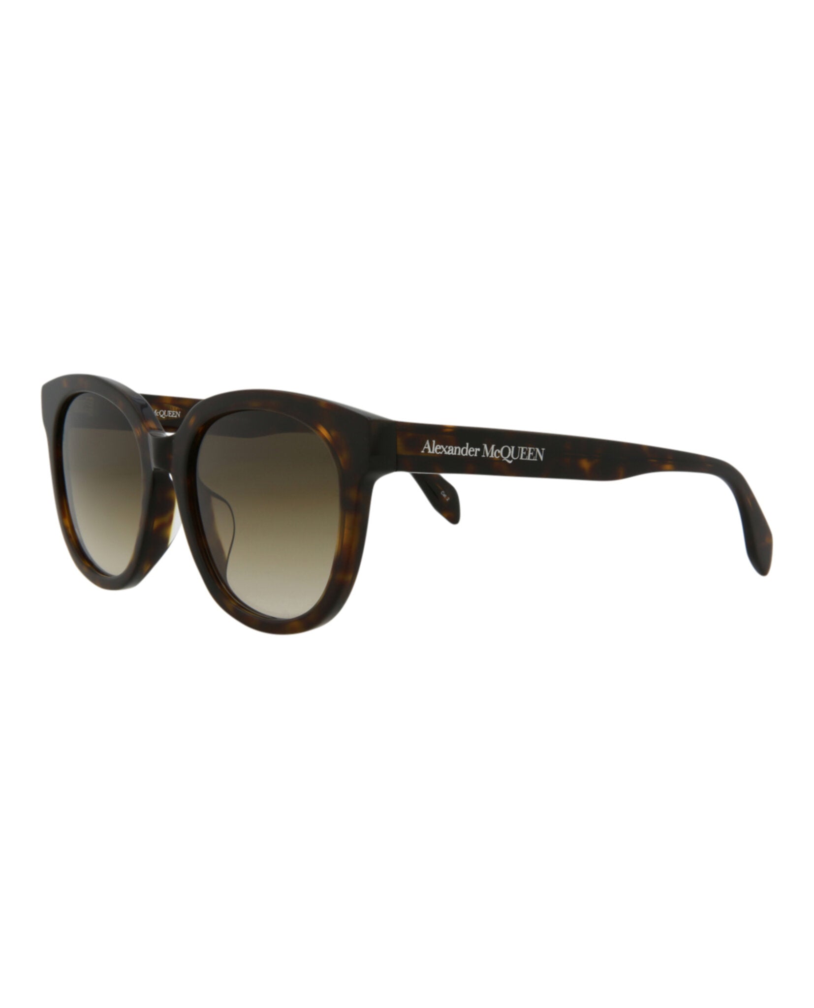 Round-Frame Acetate Sunglasses