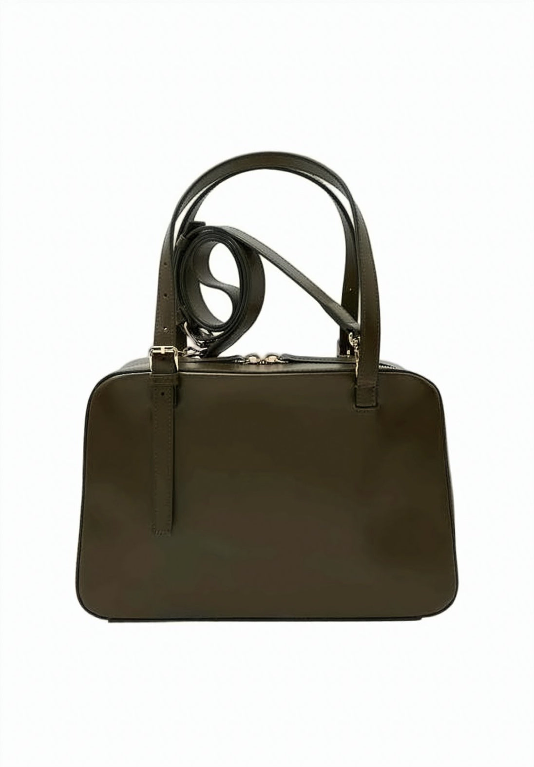 Rectangular Calf Leather Virginia Box Bag