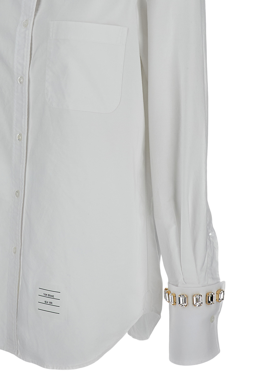 Oversized White Cotton Shirt