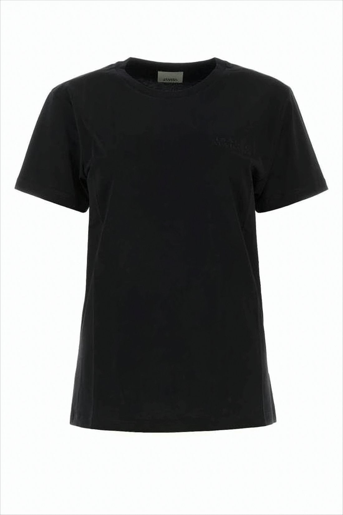 Short-Sleeved T-Shirt with Classic Round Neckline