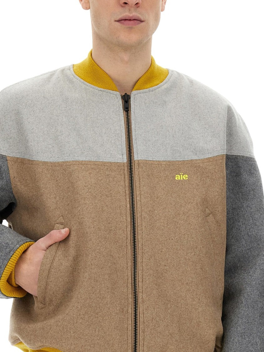Color-Blocked Jacket