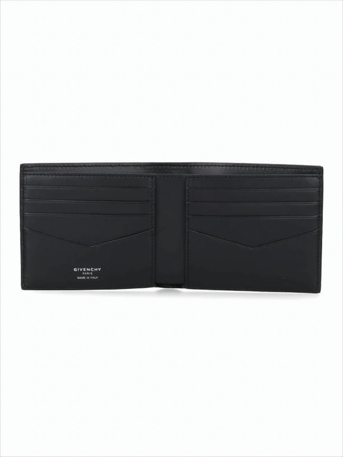 Textured Calf Leather Bifold Wallet