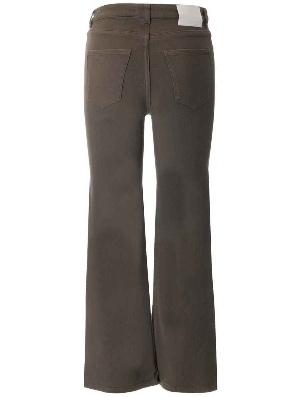 Straight-Leg Trousers with Five-Pocket Design