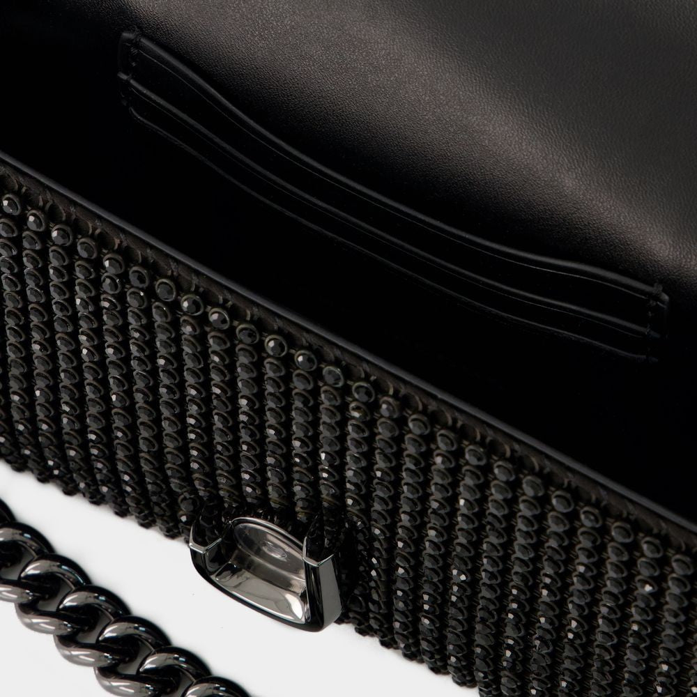 The Mini J Marc Shoulder Bag - Mesh - Black