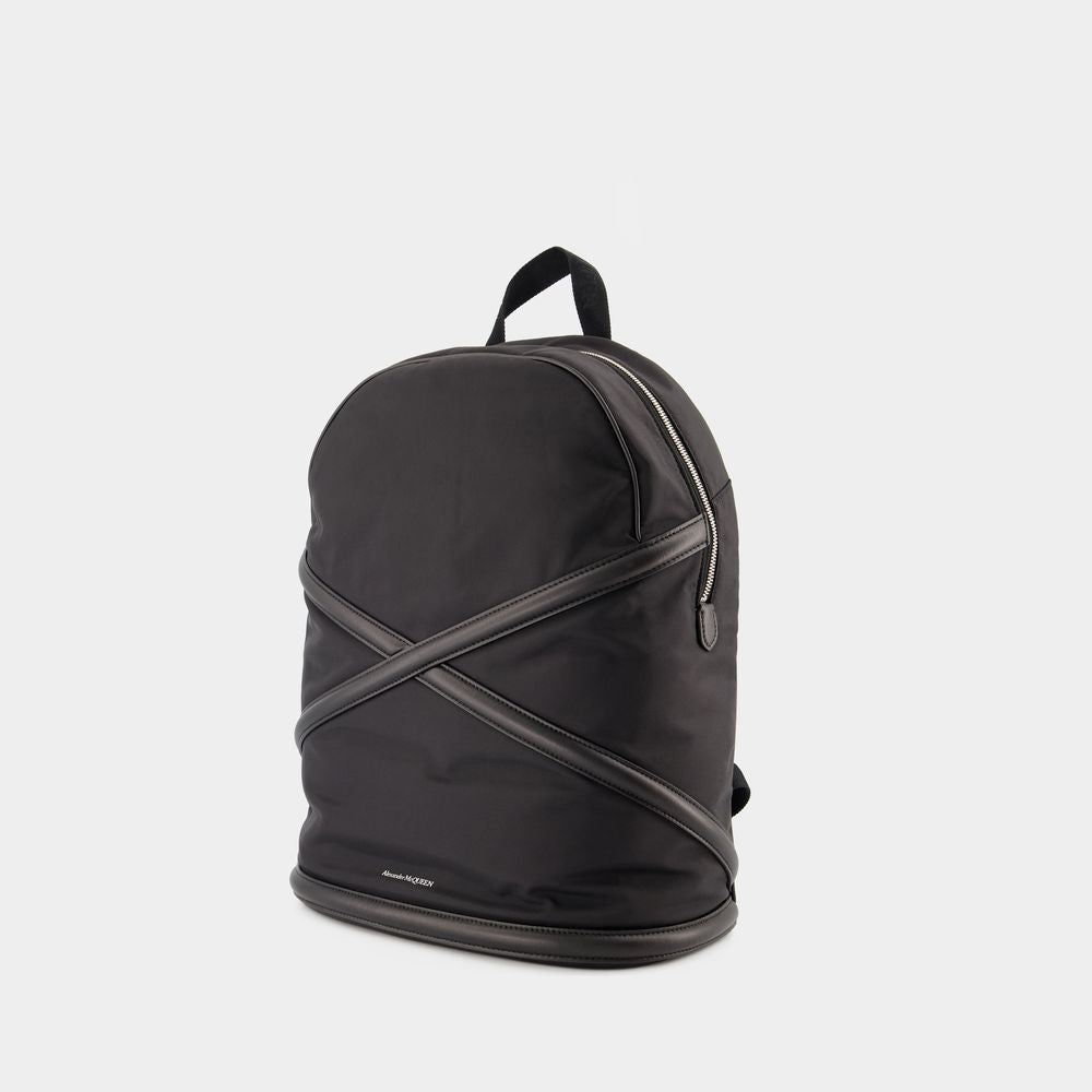 Backpack - Black - Leather